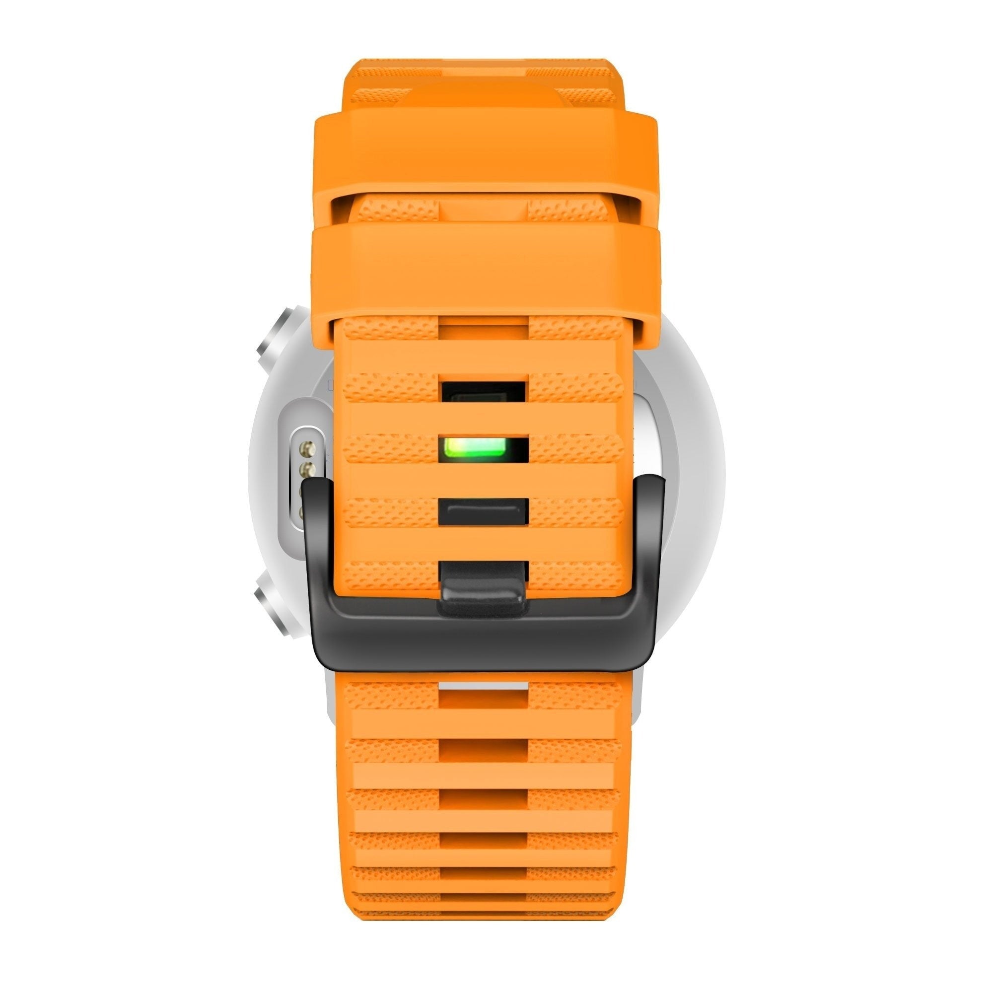Bandz Garmin Tactix 8 - 47mm Silicone Strap with Buckle (Orange)