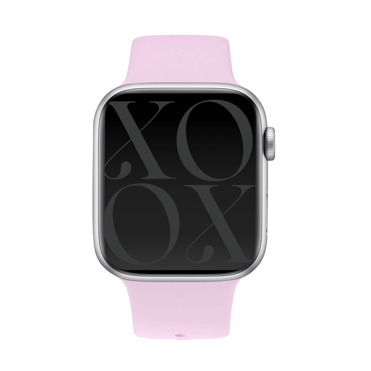 xoxo Wildhearts Apple Watch siliconen bandje (roze)