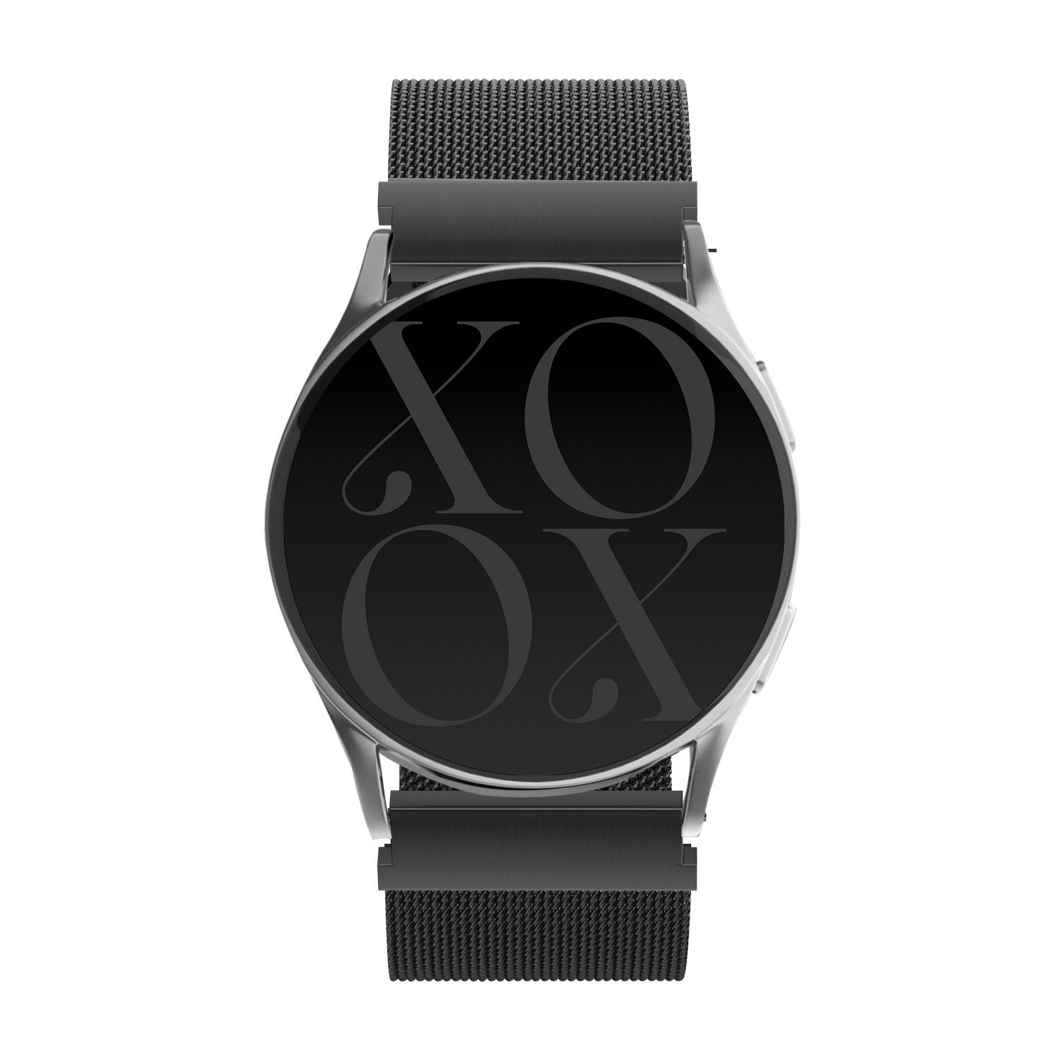 xoxo Wildhearts Fossil Gen 5 Milanese band (zwart)