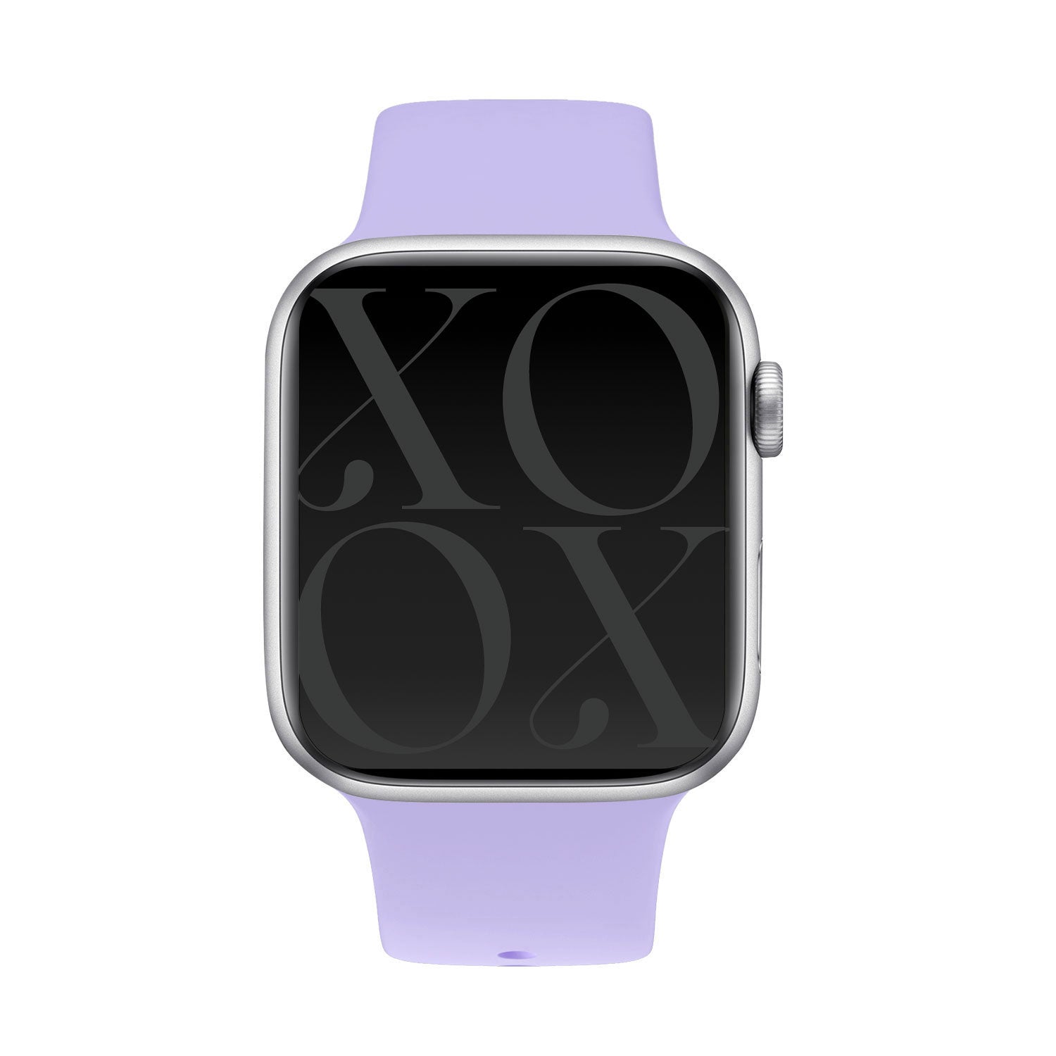 xoxo Wildhearts Apple Watch siliconen bandje (paars)