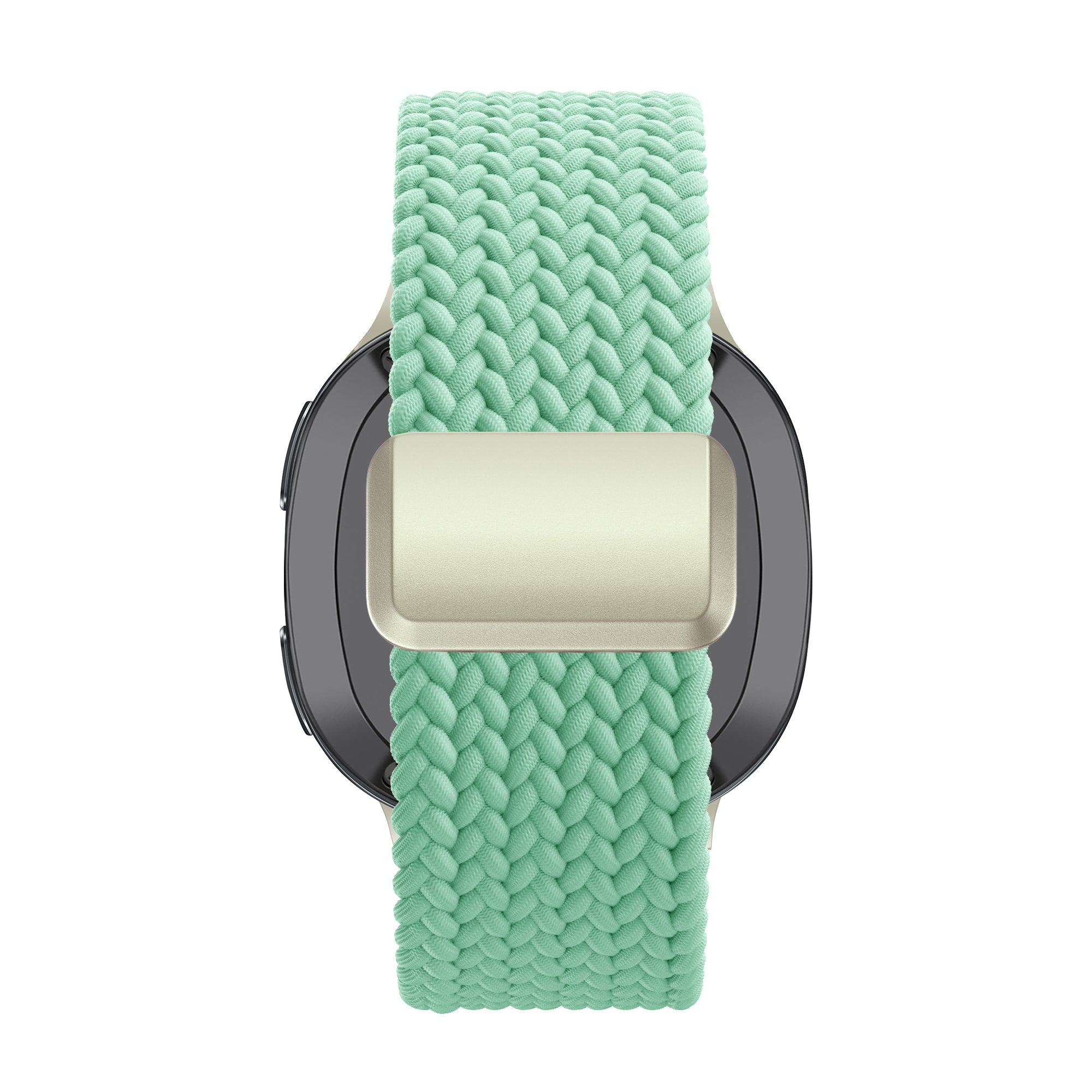 Bandz Samsung Galaxy Watch 8 - 44mm Magnetic Braided Strap (Mint Green)