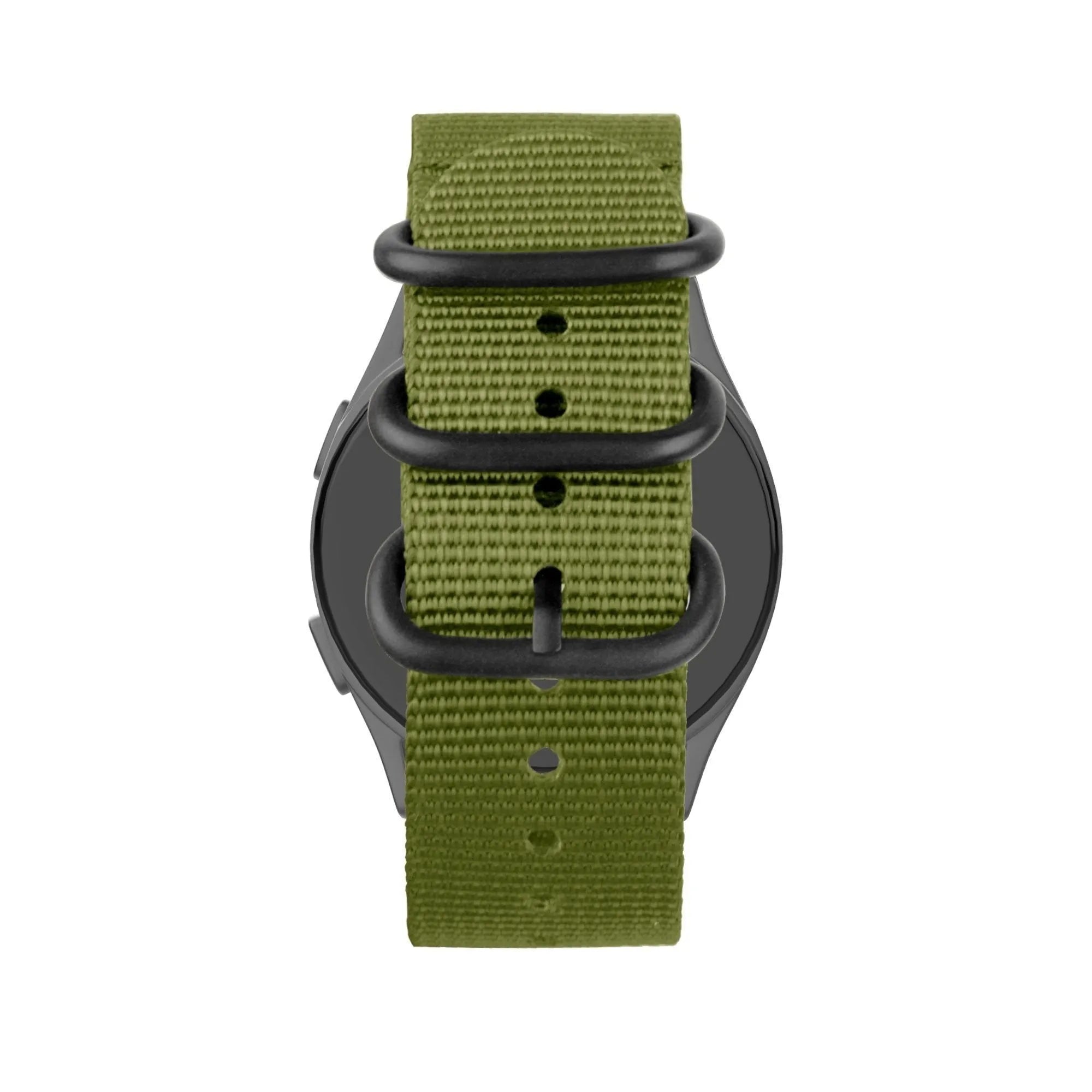 Bandz Coros Pace 3 nylon band met gesp (groen)