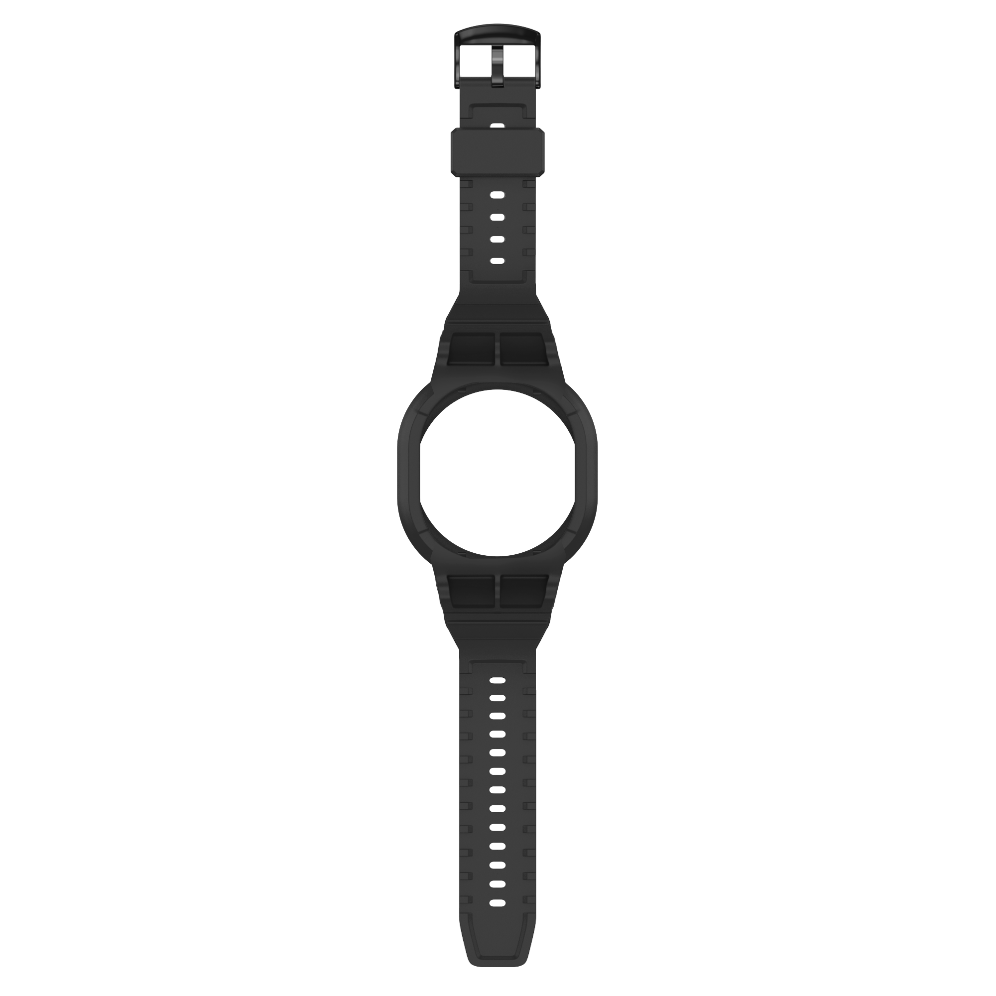 Samsung Galaxy Watch 8 - 44mm TPU Strap with Frame (Black)