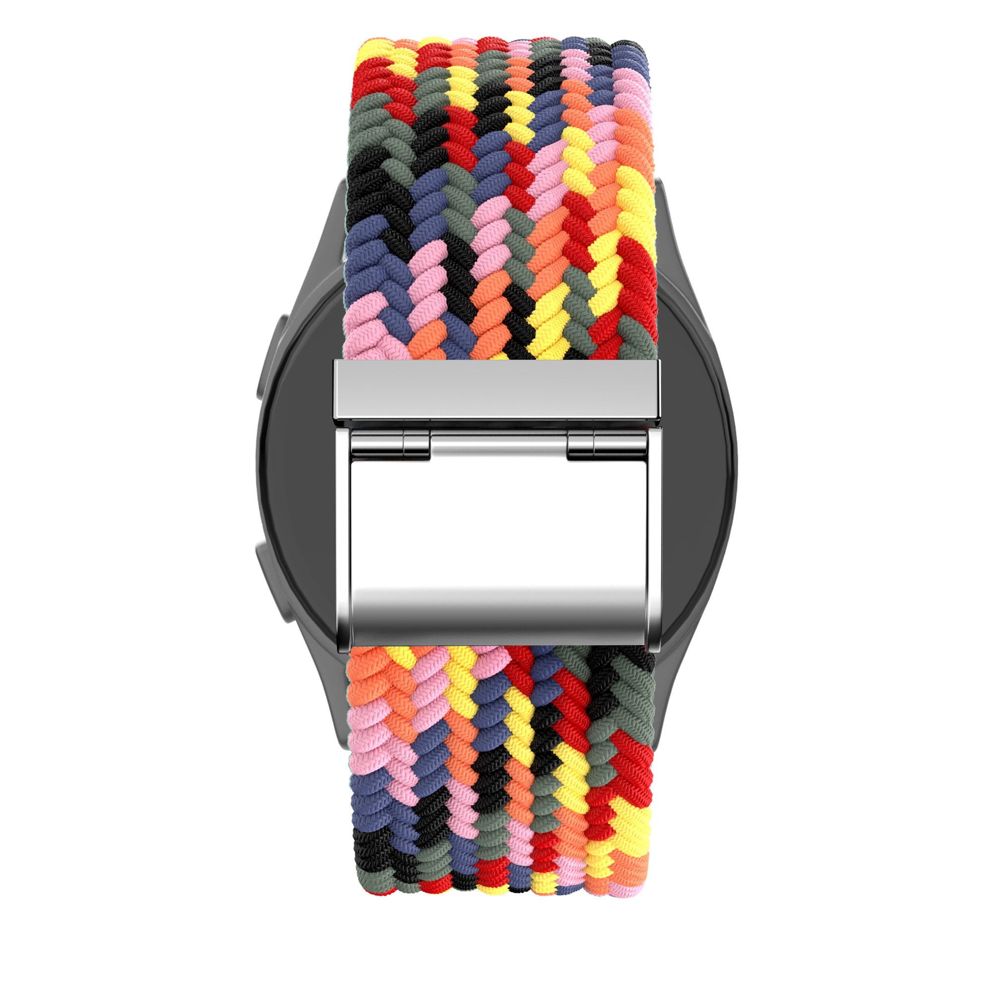 Bandz Garmin Forerunner 55 gevlochten nylon band (kleurrijk)