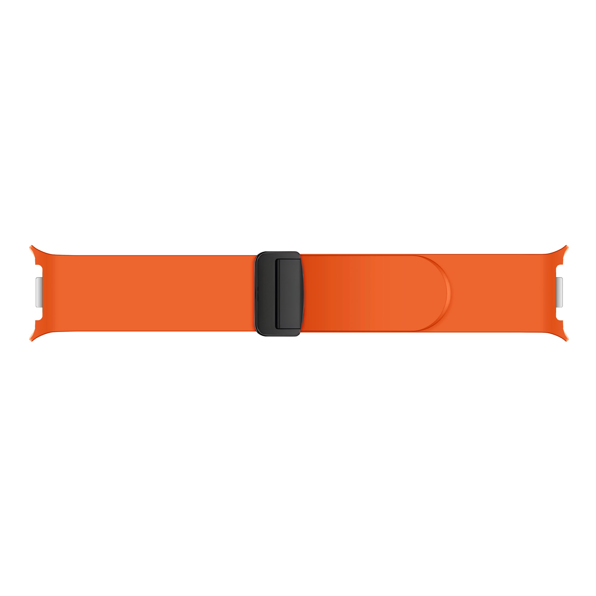 Samsung Galaxy Watch 8 - 44mm D-buckle siliconen bandje (oranje)