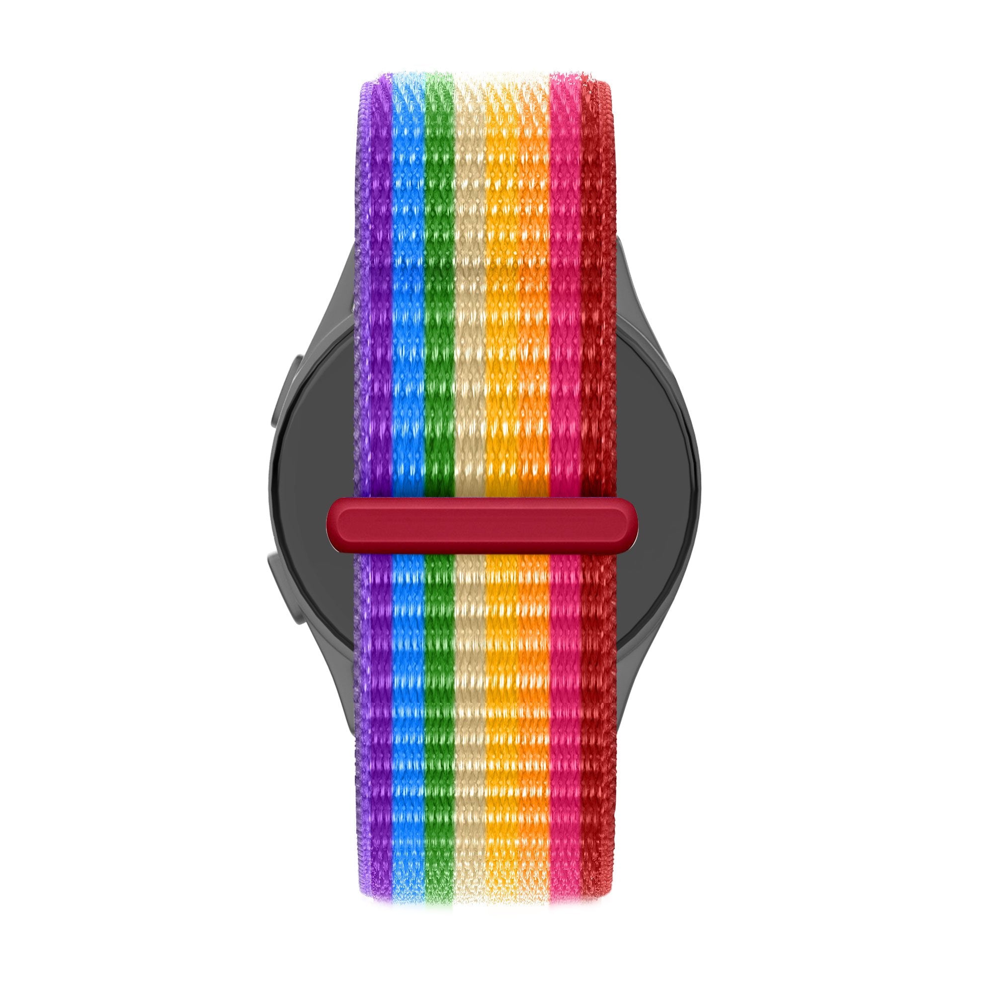 Bandz Garmin Forerunner 245 Nylon Loop Strap (Rainbow)