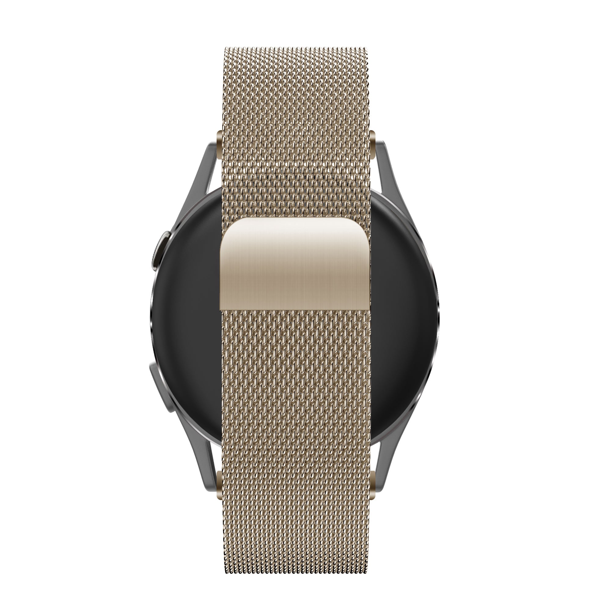 Bandz Garmin Vivomove 3s Milanese loop band (vintage goud)