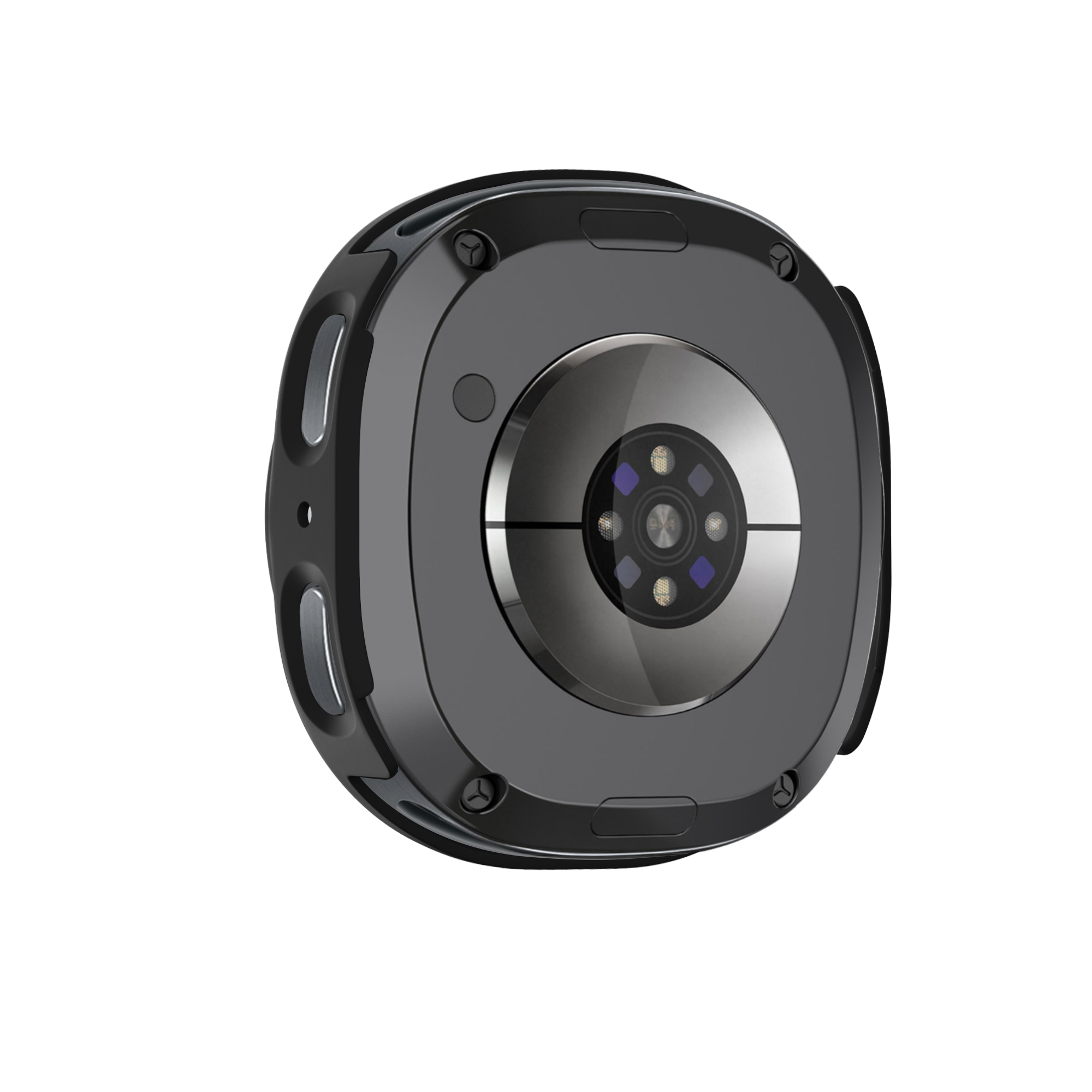 Bandz Samsung Galaxy Watch 8 - 40mm PC hoesje met glas (zwart)