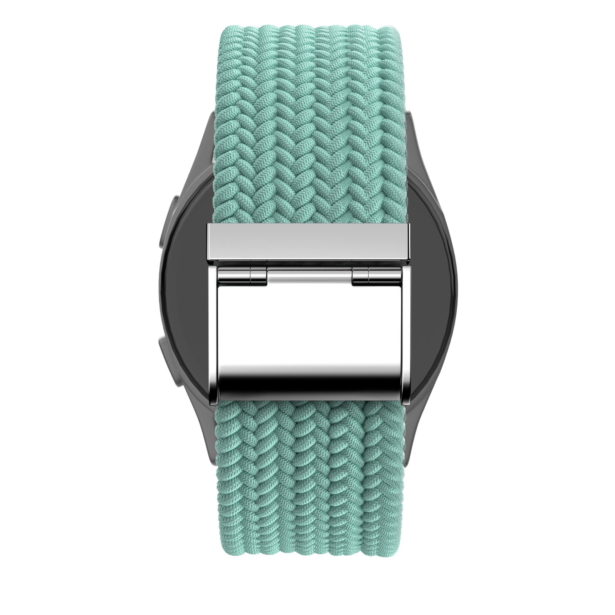 Bandz Garmin Vivoactive 5 gevlochten nylon band (turquoise)