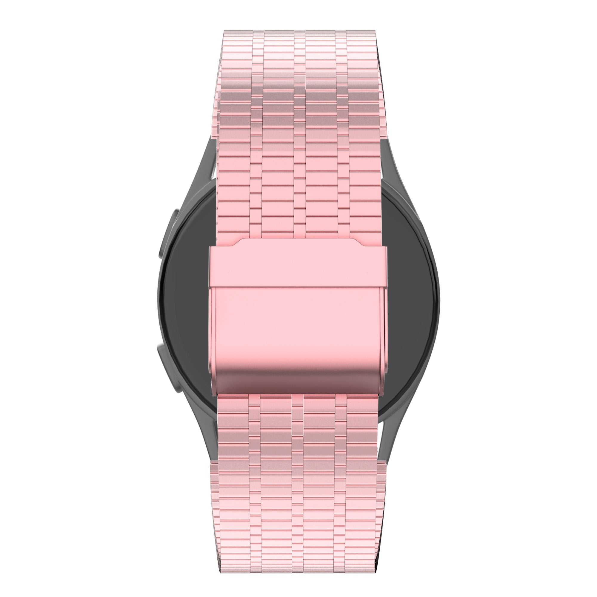 Bandz Garmin Vivomove Trend verstelbare stalen band (roze)