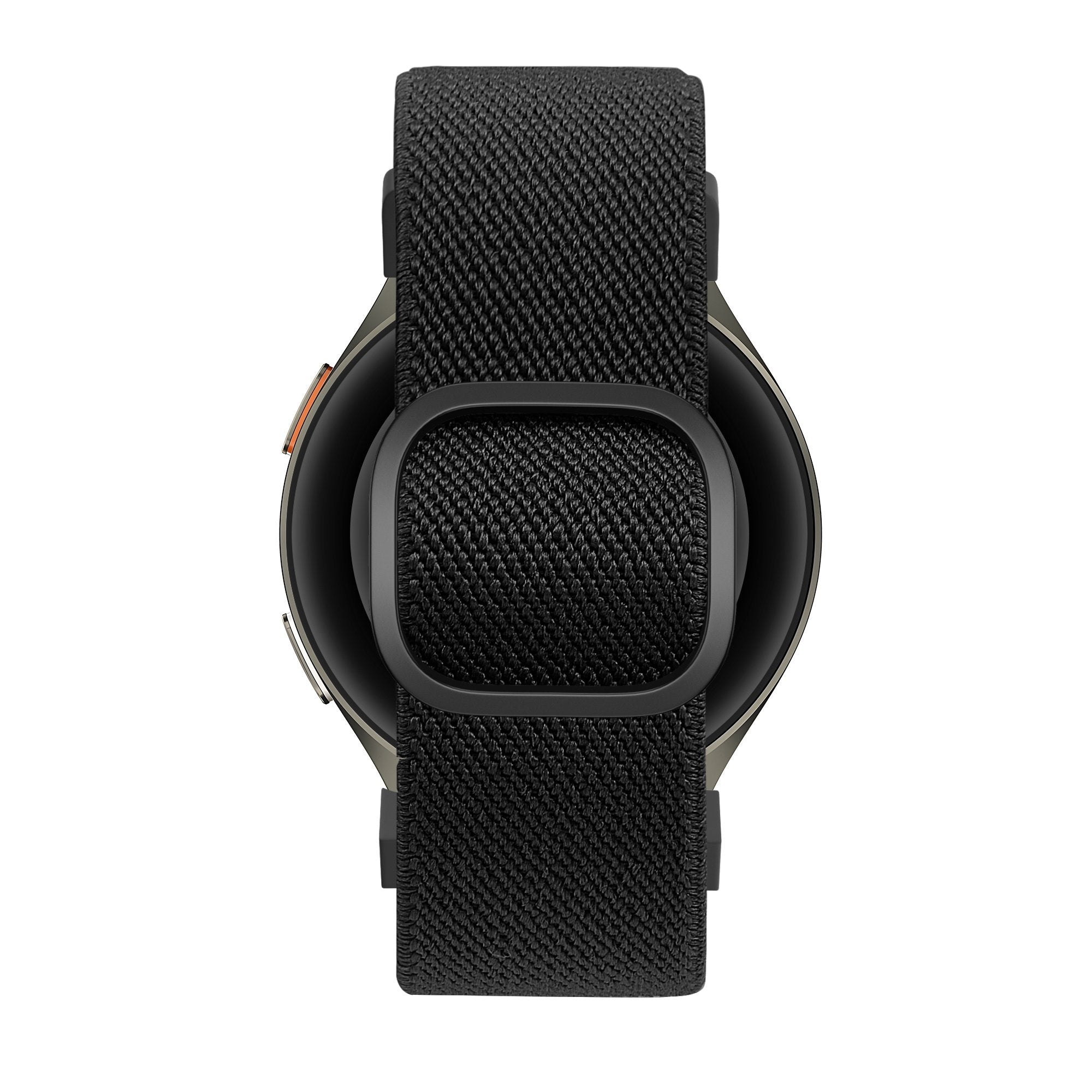 Bandz Samsung Galaxy Watch 4 Classic 42mm elastische band 'Easy fit' (zwart)