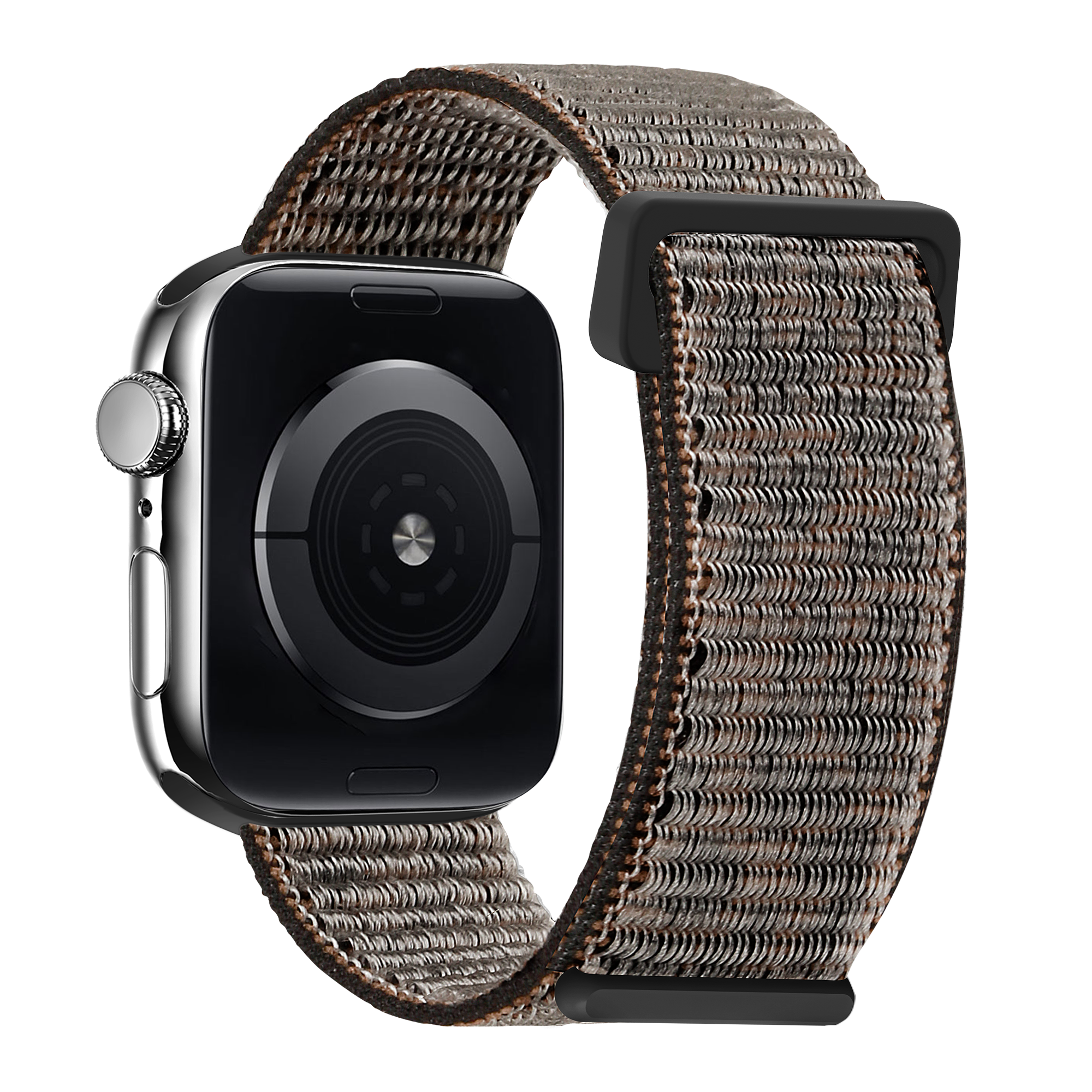 xoxo Wildhearts Apple Watch nylon bandje (black leopard)