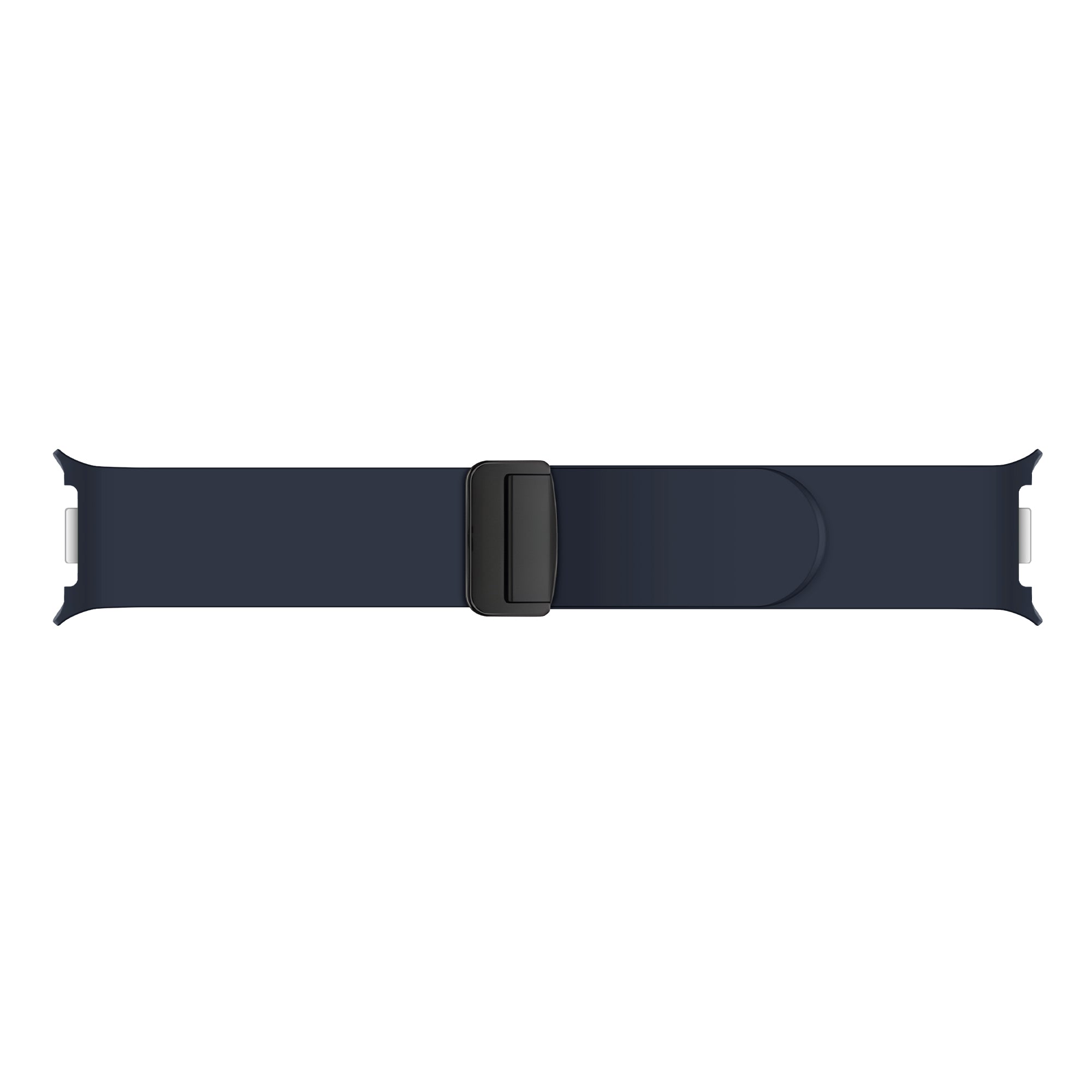Samsung Galaxy Watch 8 - 40mm D-buckle siliconen bandje (donkerblauw)