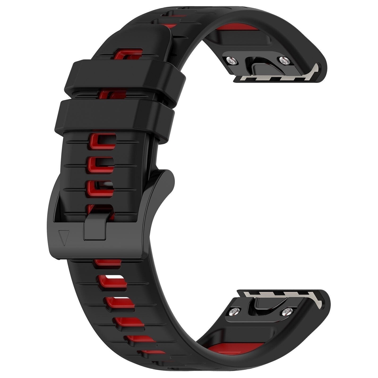Garmin Tactix 8 - 47mm Sport Buckle Strap (Black/Red)