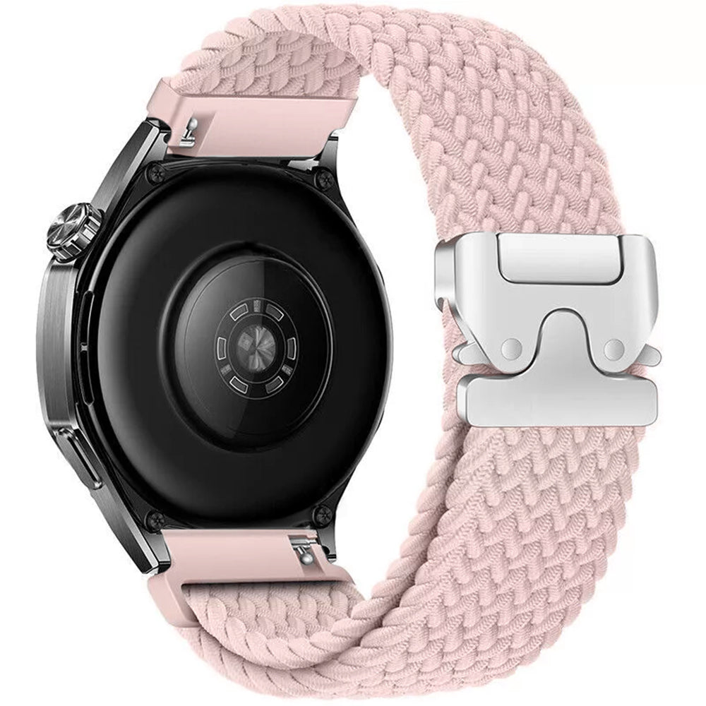 Garmin Vivomove 3s gevlochten band met P-buckle (roze)
