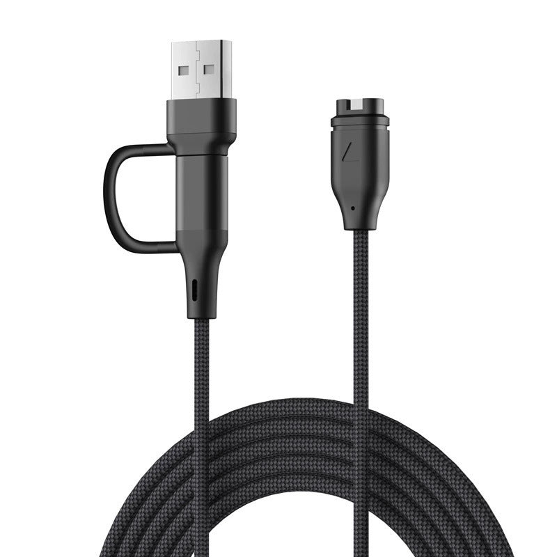 Strap-it USB-A & C 2in1 Braided Garmin Tactix 7 Charger