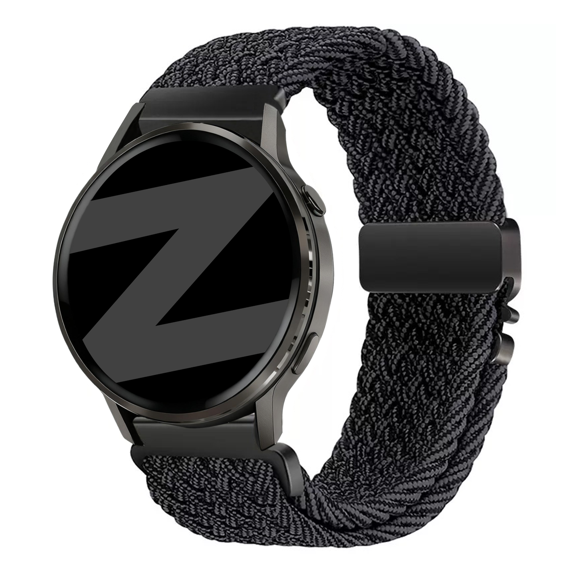 Bandz Garmin Forerunner 265 gevlochten band 'Parachute' (grafiet)