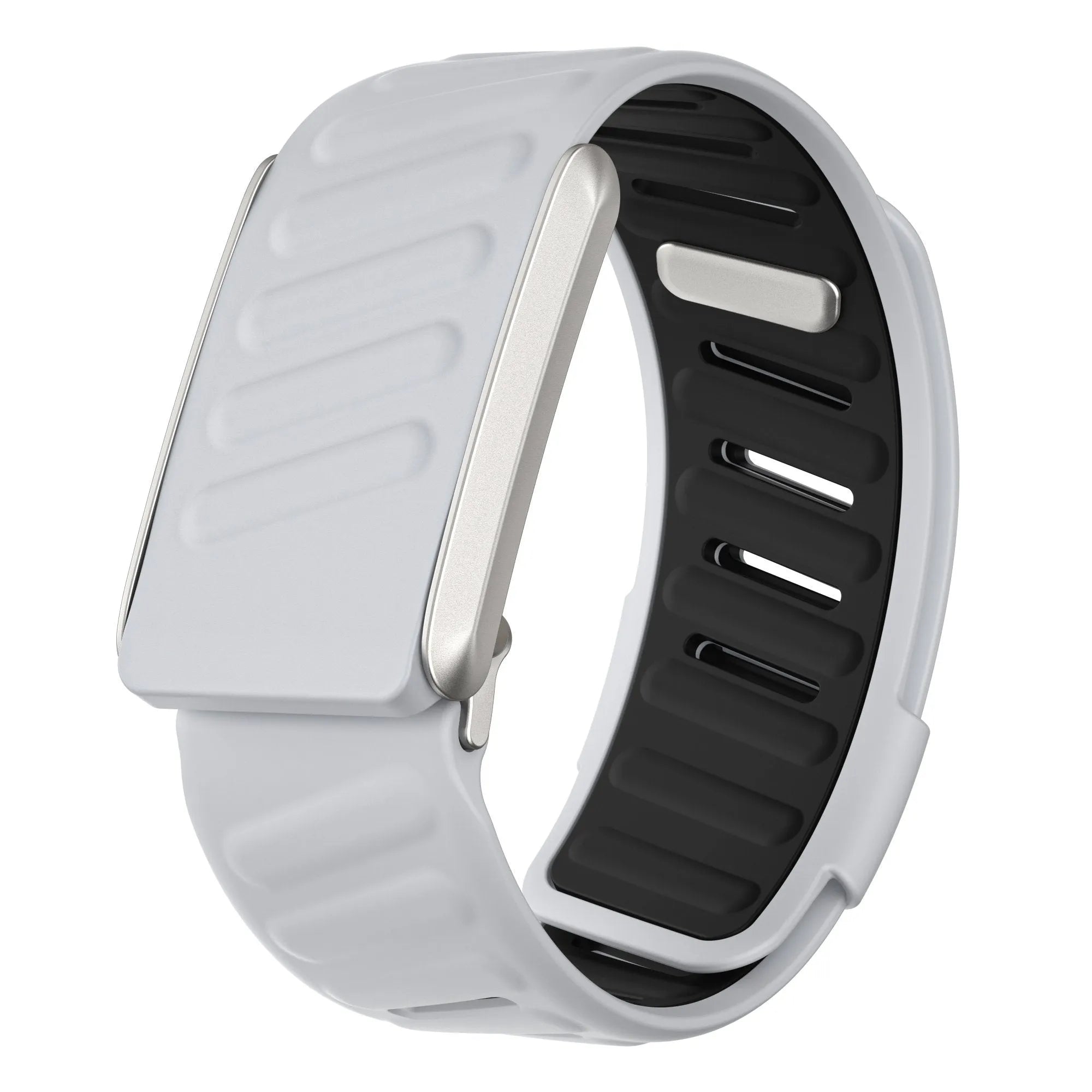 Sport bandje geschikt voor Whoop 4.0 (lichtgrijs/zwart)