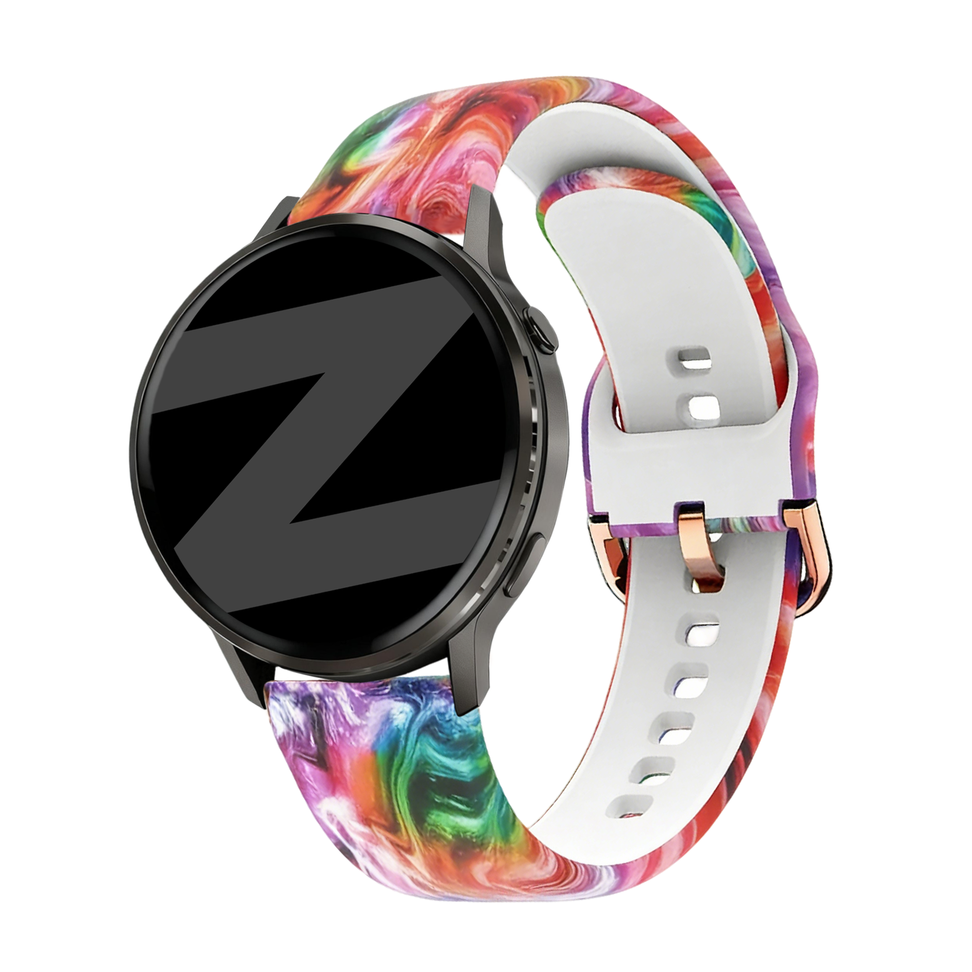 Bandz Garmin Approach S42 siliconen band 'Kleurrijk'
