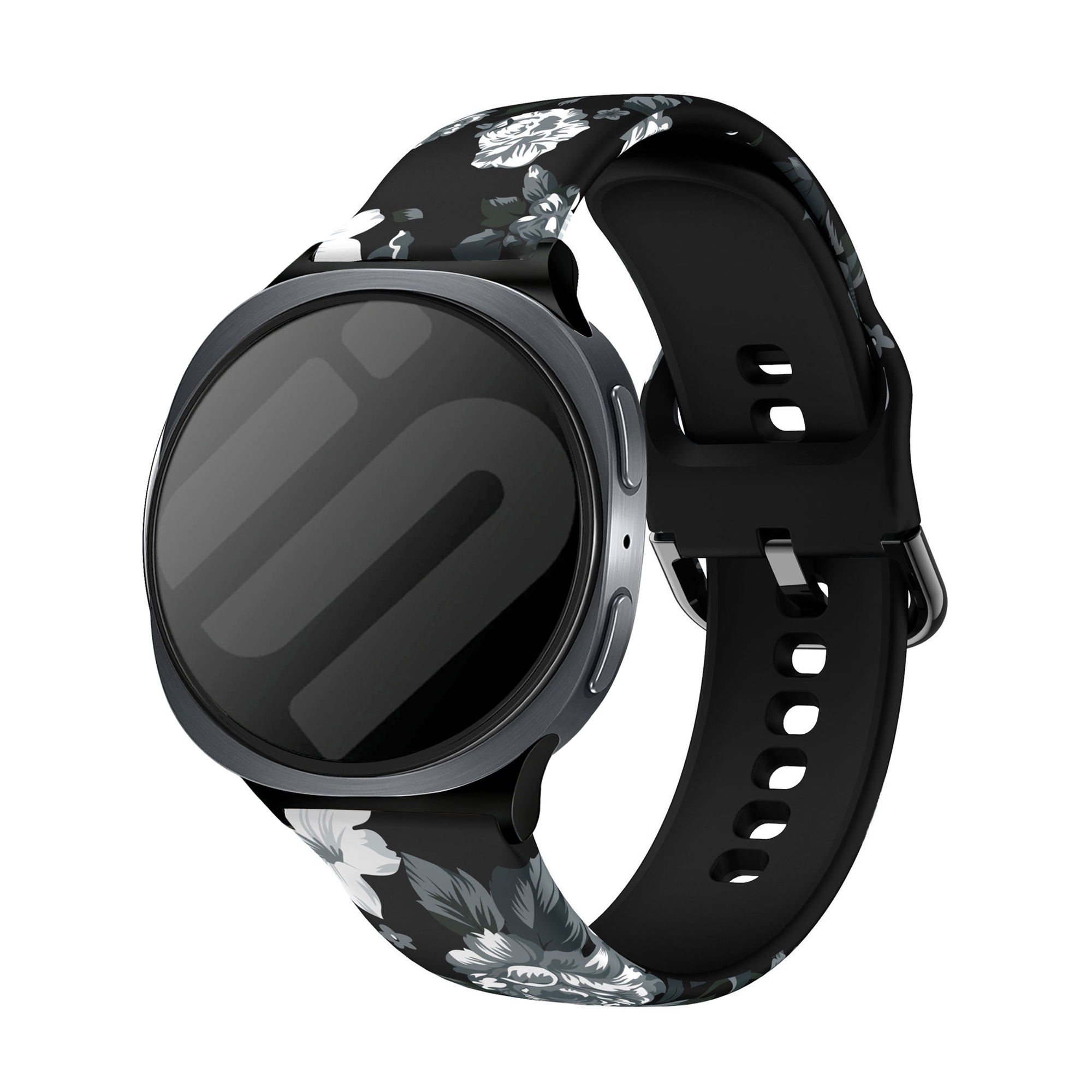 Samsung Galaxy Watch 8 - 44mm Grey Flower bandje