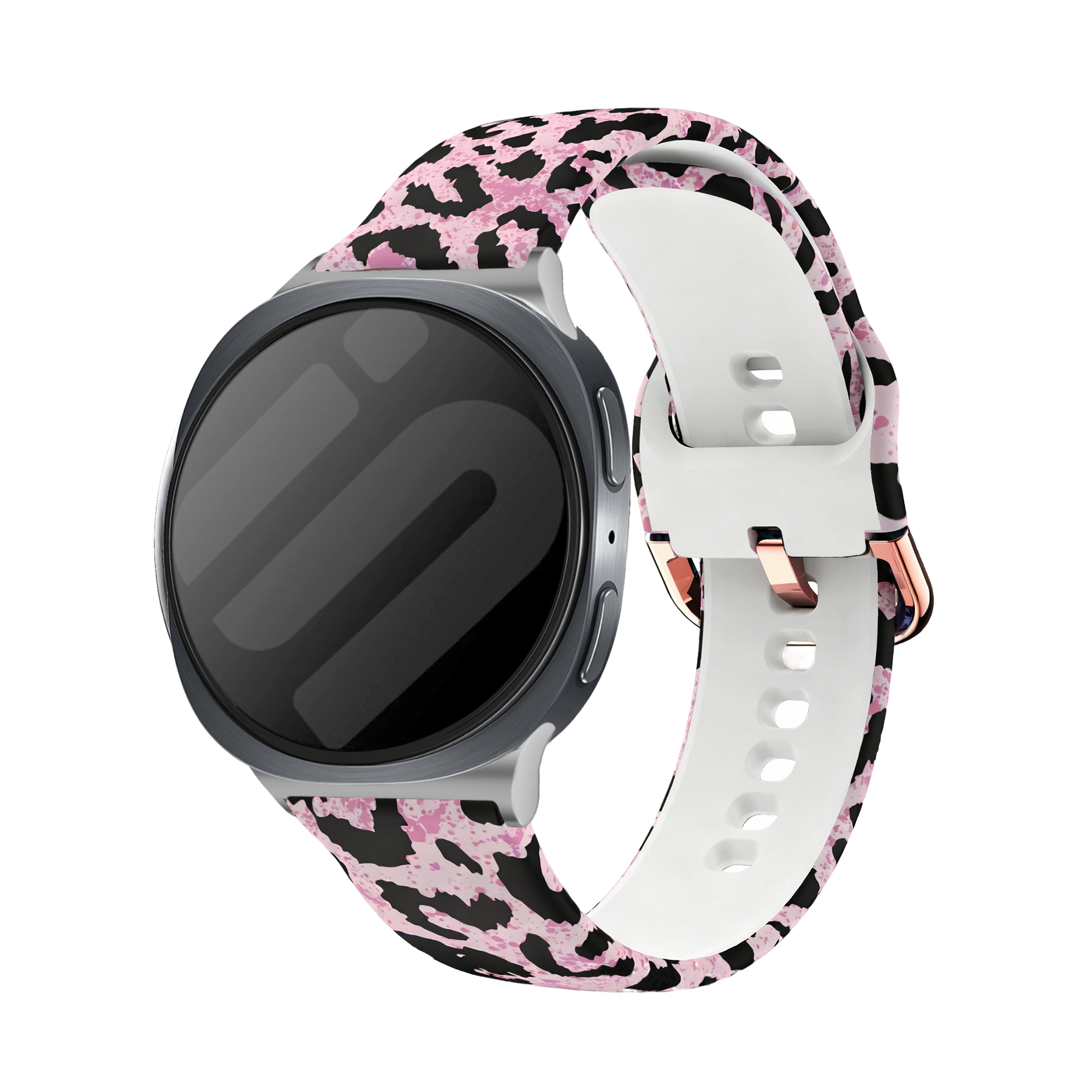 Samsung Galaxy Watch 8 - 44mm Pink Leopard bandje
