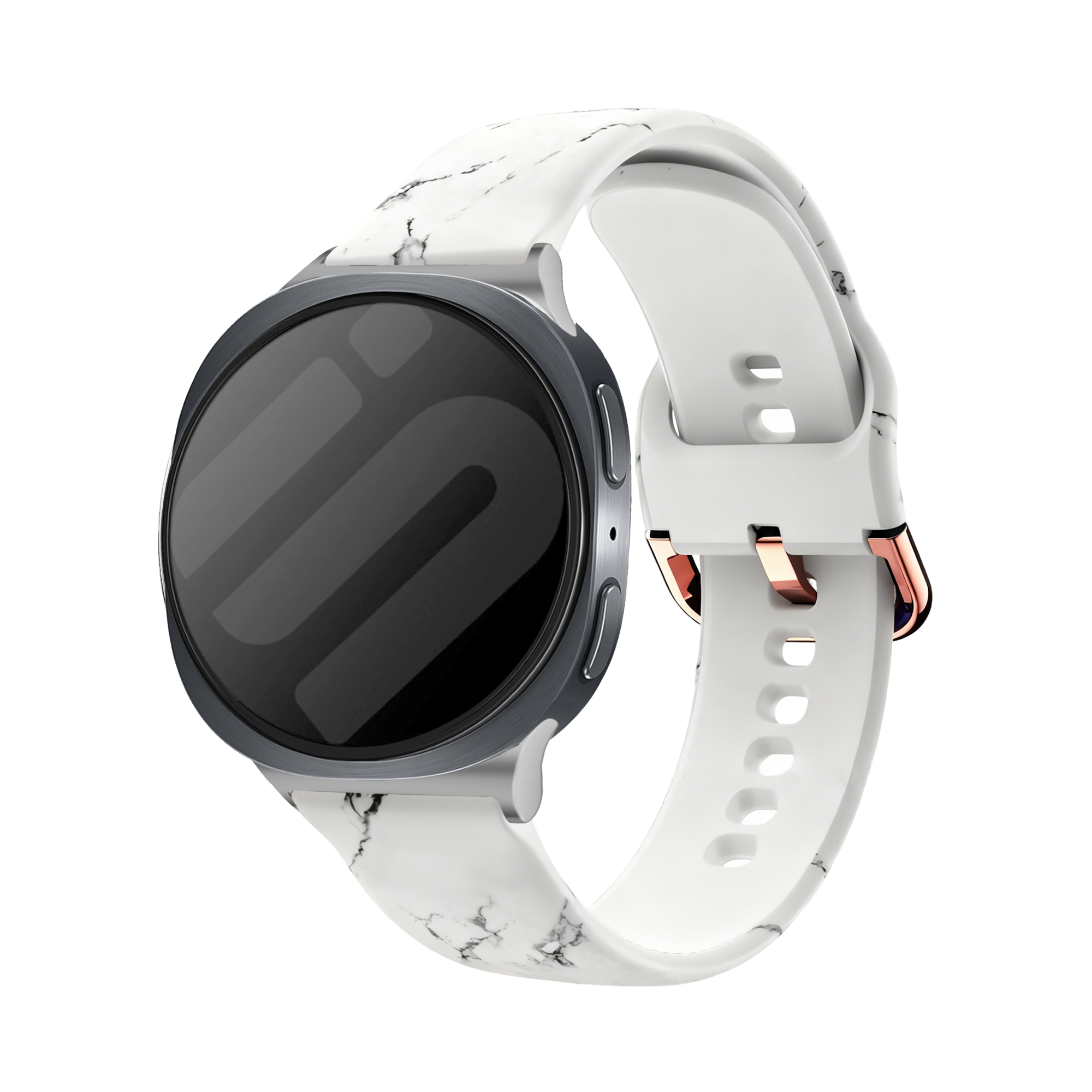 Samsung Galaxy Watch 8 - 44mm White Marble bandje