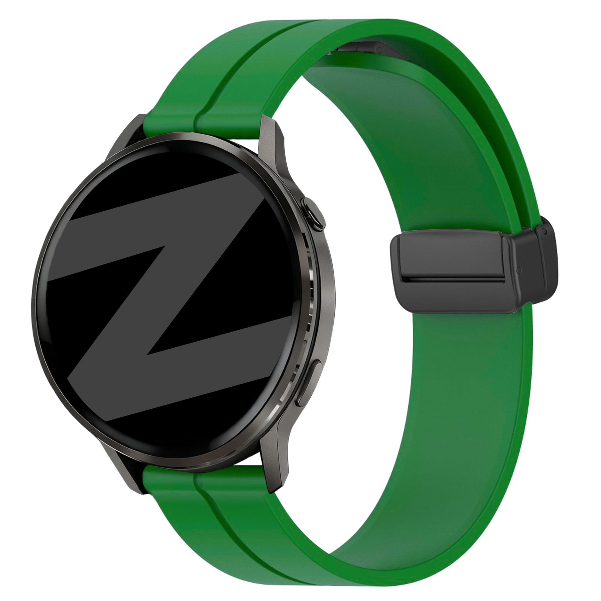 Bandz Garmin Approach S40 siliconen band met D-buckle (groen)