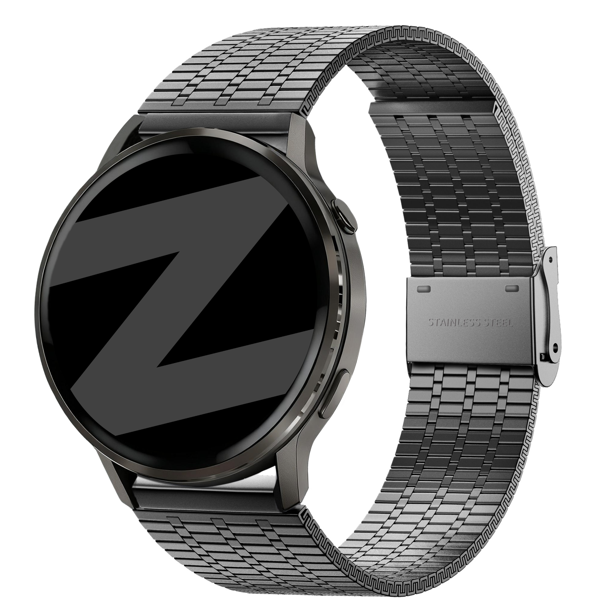 Bandz Garmin Approach J1 Adjustable Steel Strap (Black)
