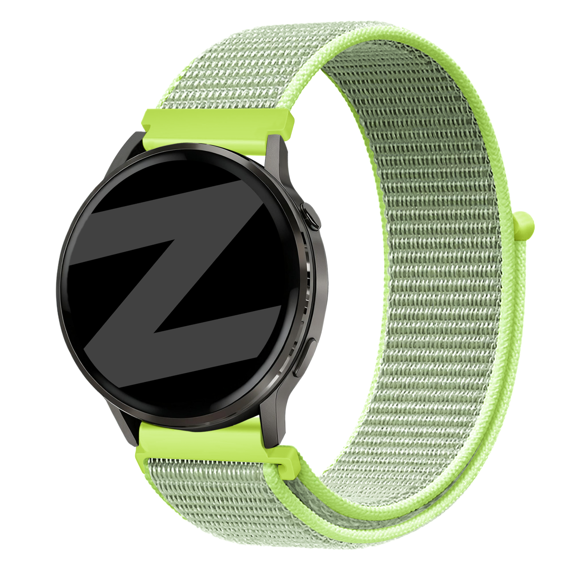 Bandz Garmin D2 Air X15 nylon loop band (flash geel)