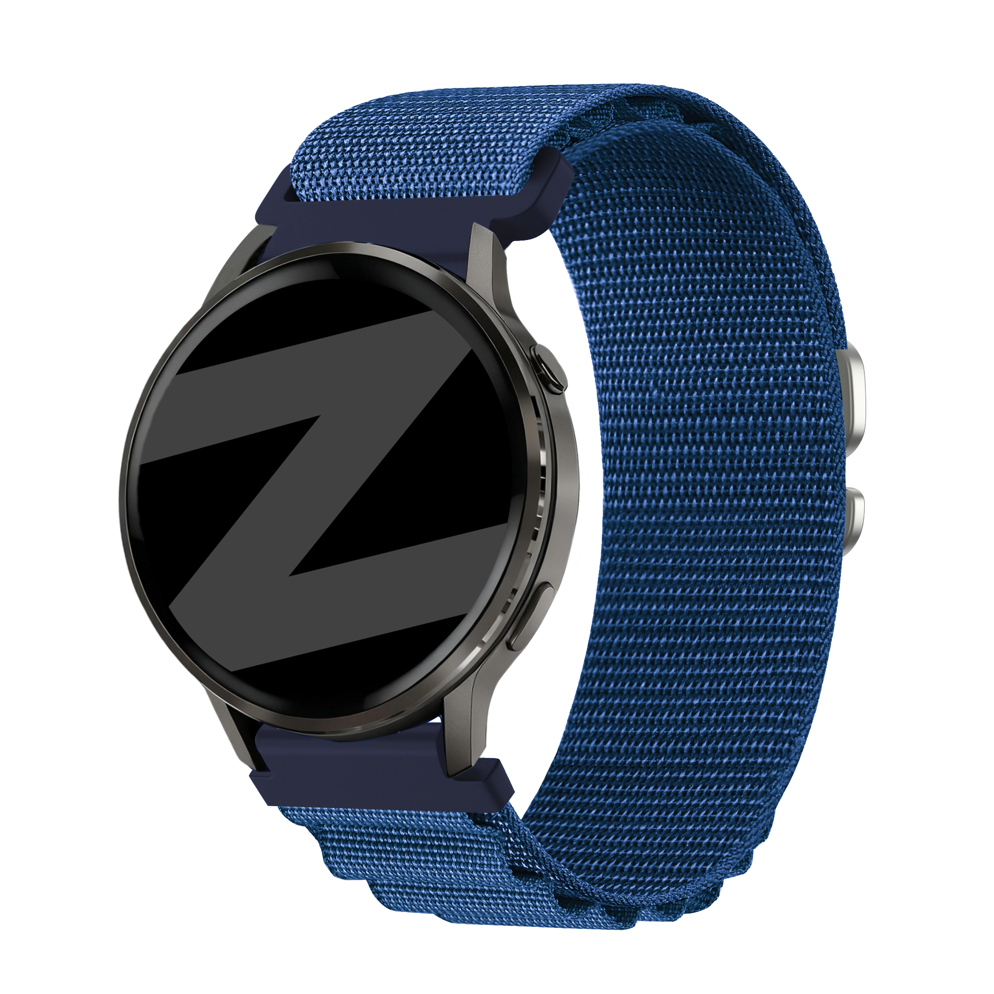Bandz Garmin Venu 3 Alpine nylon band (blauw)