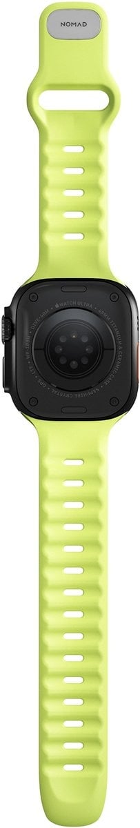 Nomad Apple Watch Silicone Tempo Strap (Lime)