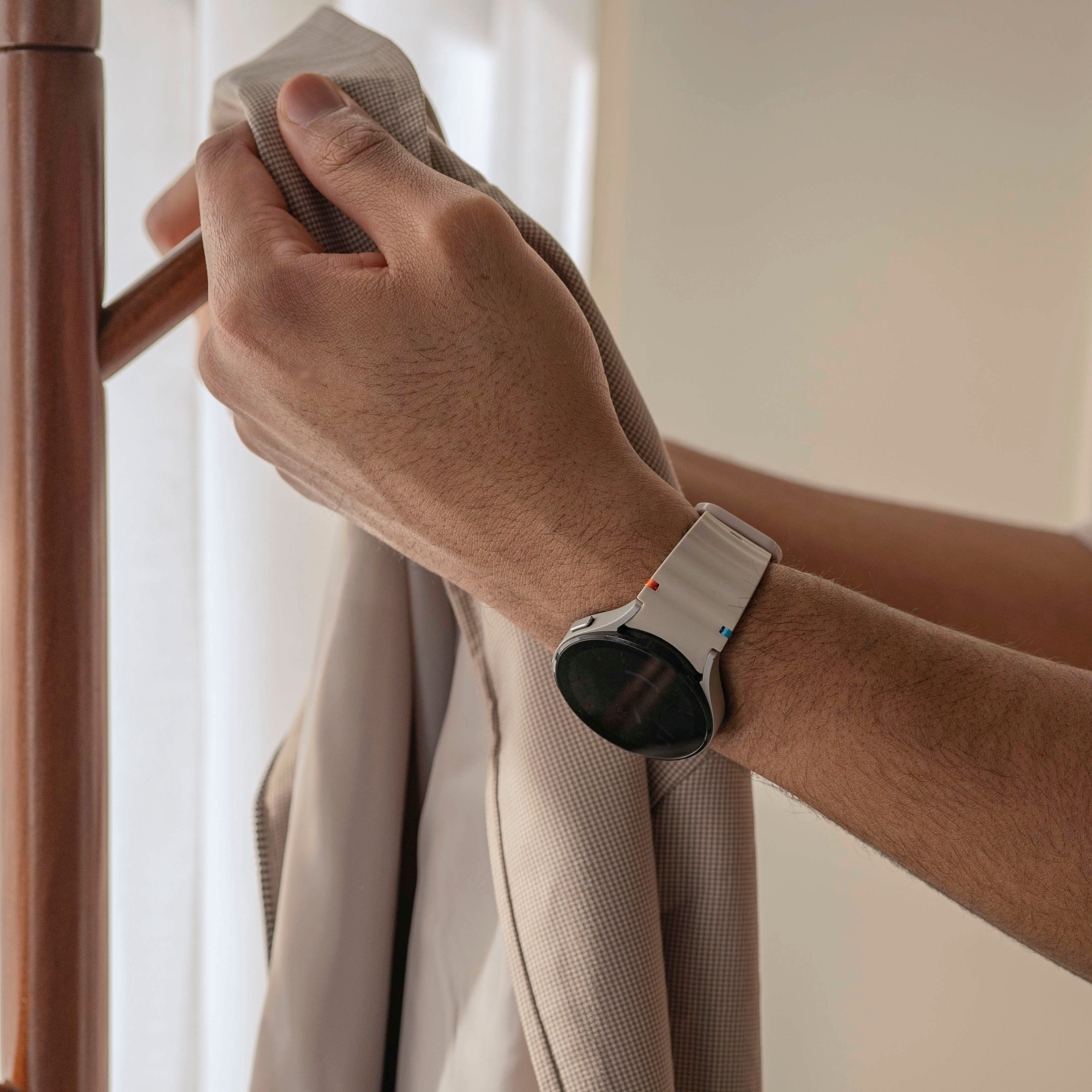 Samsung Galaxy Watch 5 40mm Wave bandje (sterrenlicht)