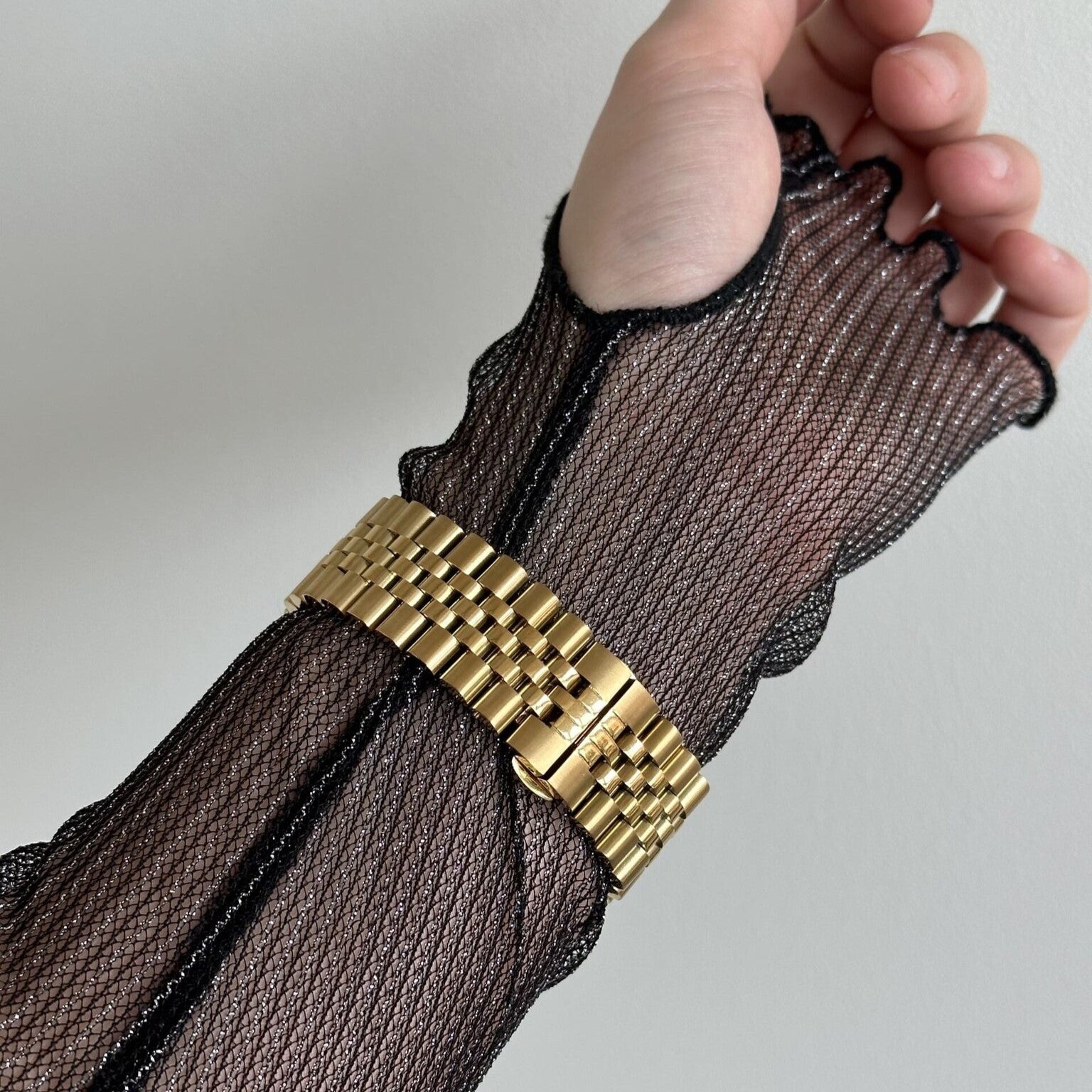 Apple Watch Jubilee stalen band (goud)