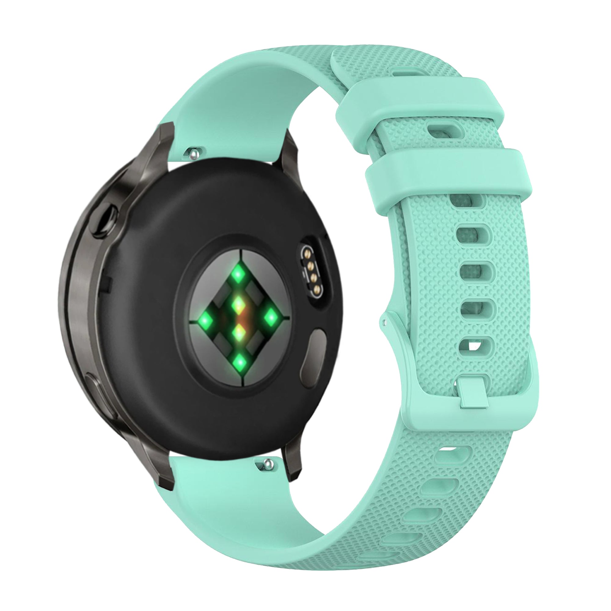 Bandz Garmin Forerunner 645 siliconen band 'Premium' (aqua)