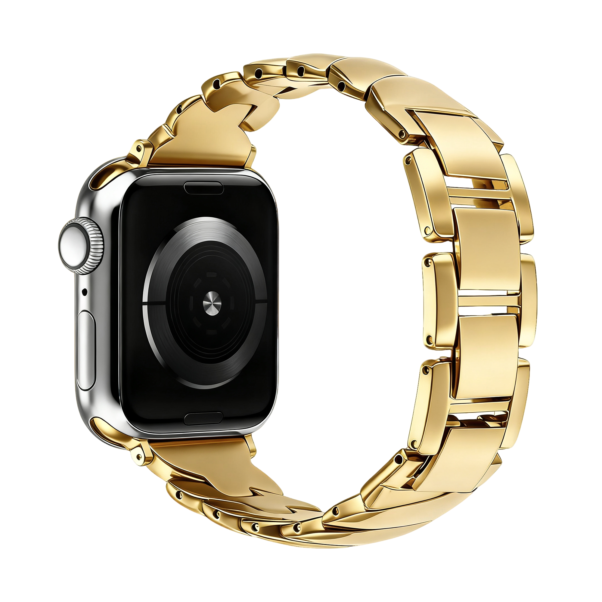 Bandz Apple Watch luxe metalen band 'Twisted' (goud)