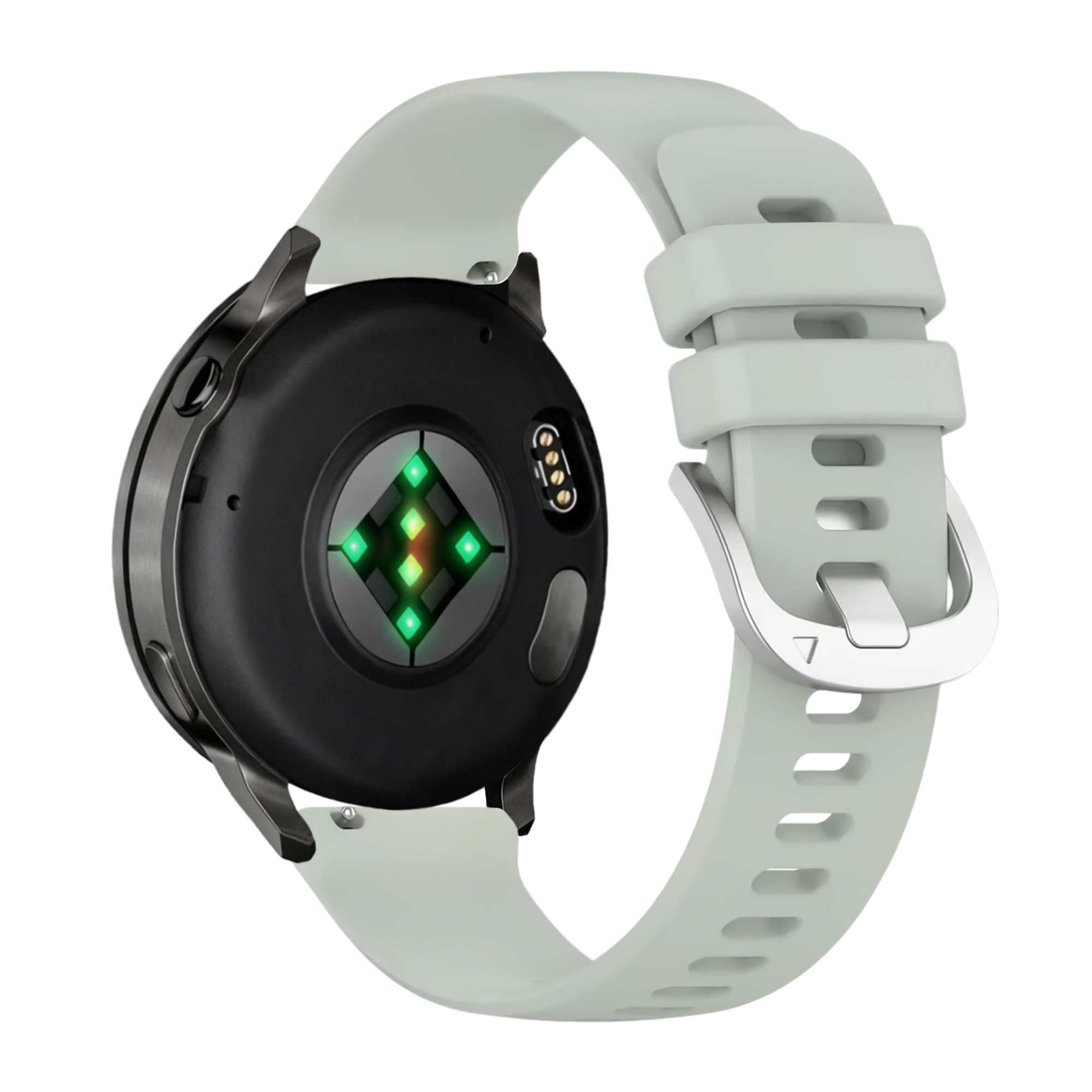 Bandz Garmin Venu 2s siliconen band 'Classic' (lichtgroen)