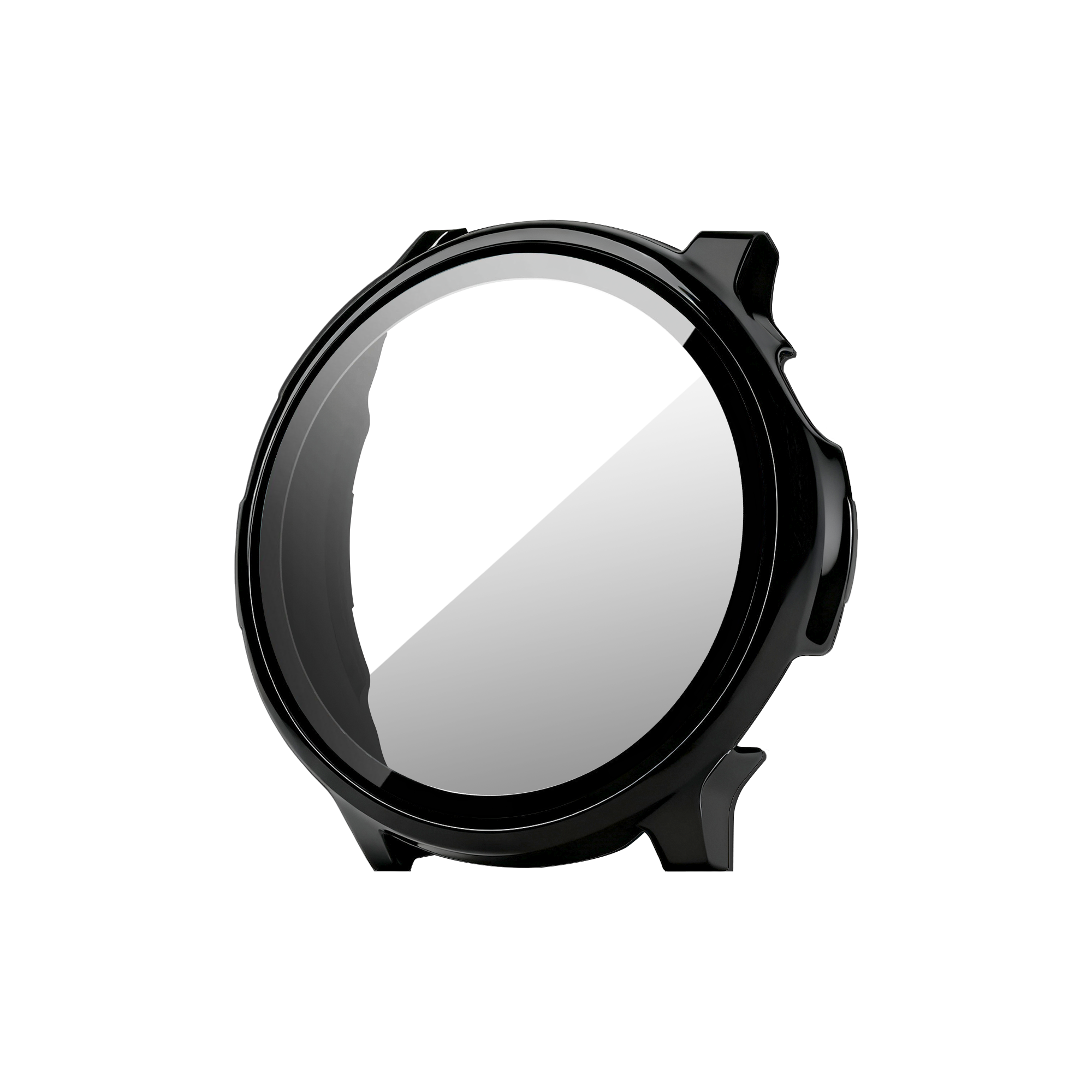 Bandz Garmin Venu 4 - 41mm PC hoesje met glas (zwart)