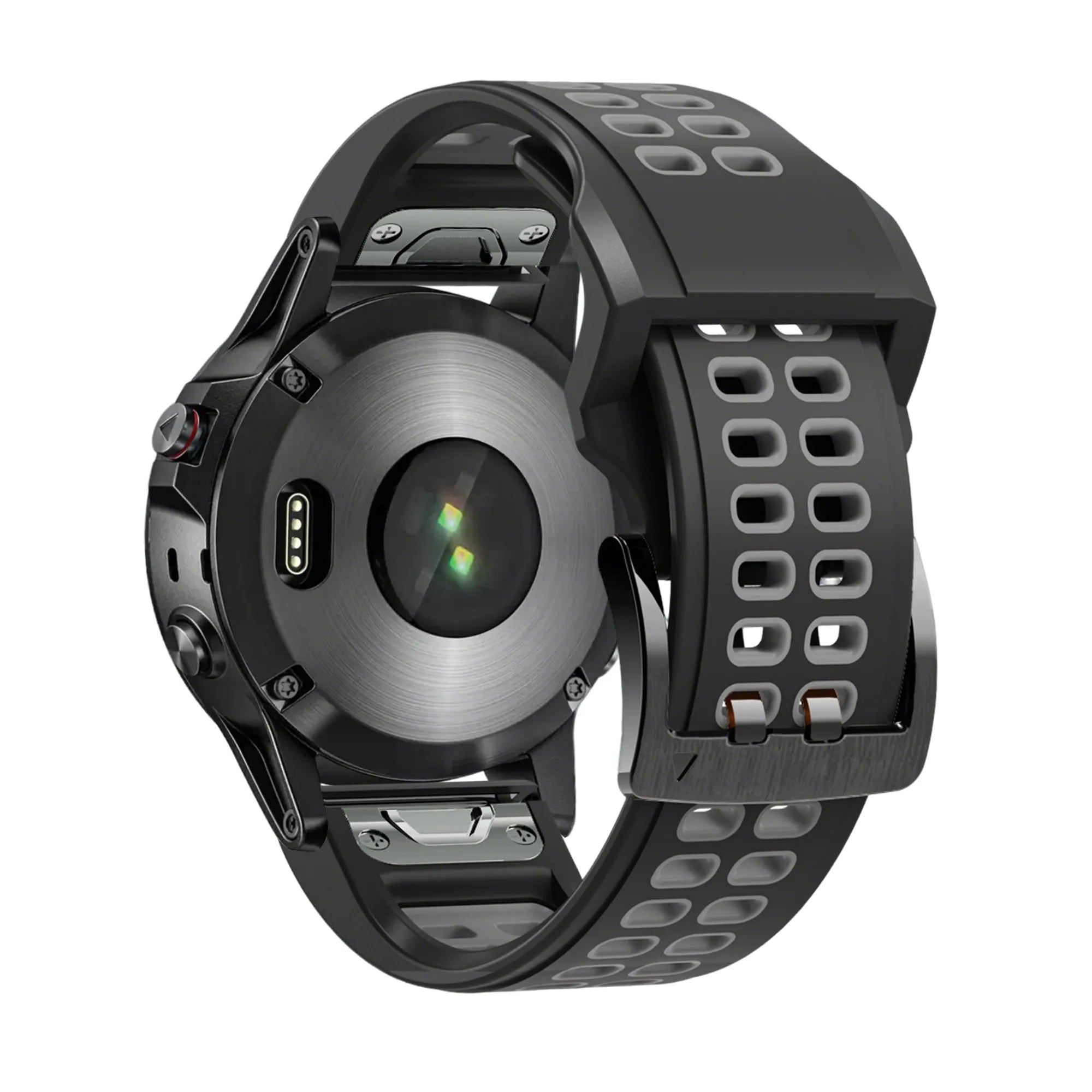 Bandz Garmin Tactix 7 Pro sport band met gesp (zwart/grijs)