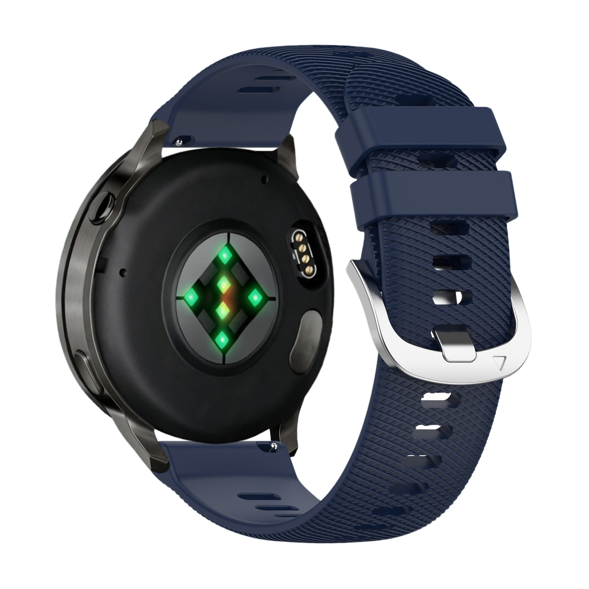 Bandz Garmin Venu 2s Silicone Strap 'Deluxe' (Dark Blue)