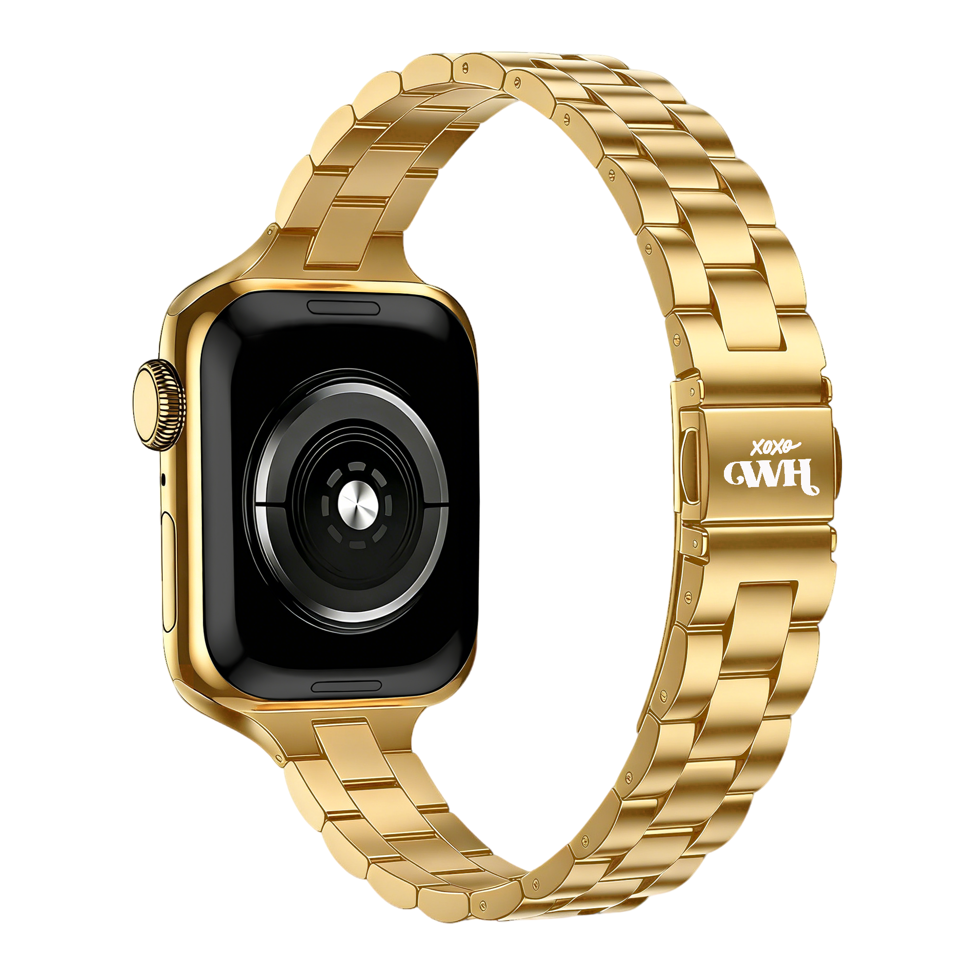 xoxo Wildhearts Apple Watch fijn stalen bandje (goud)
