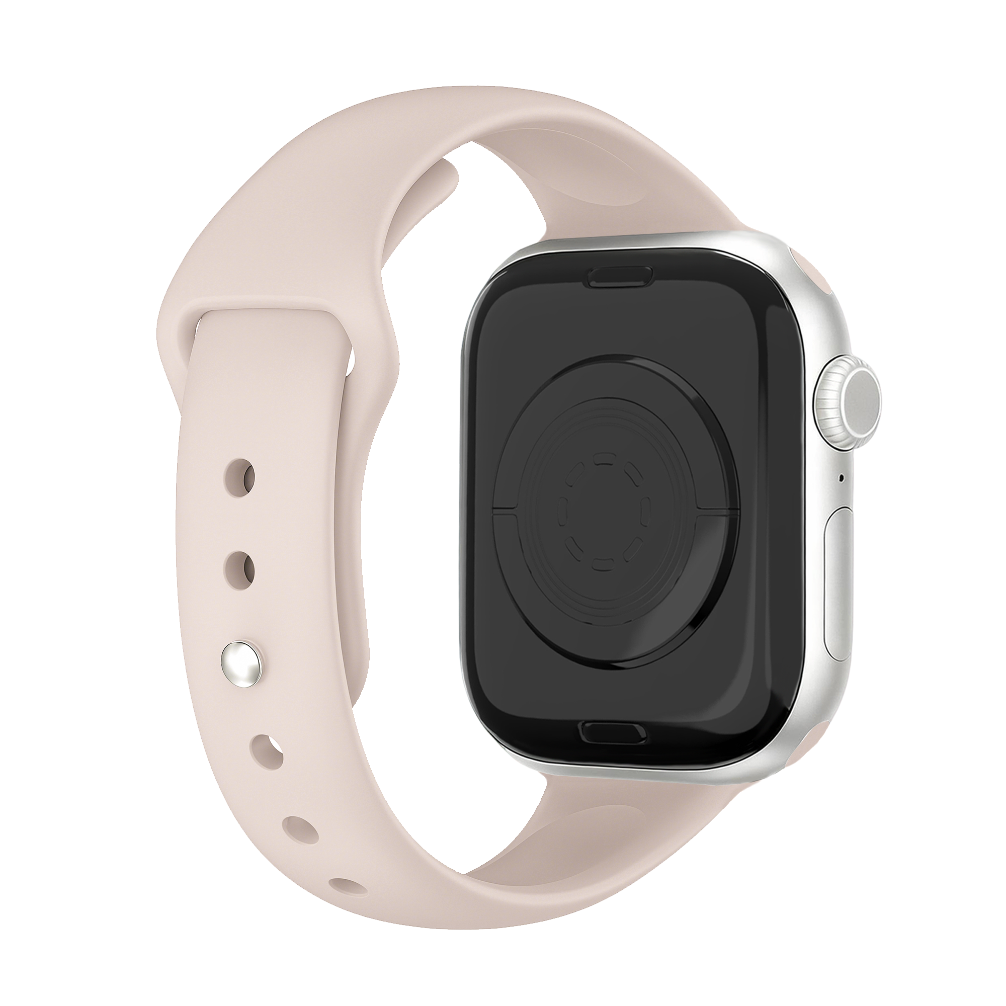 Apple Watch slimfit siliconen band (roze)