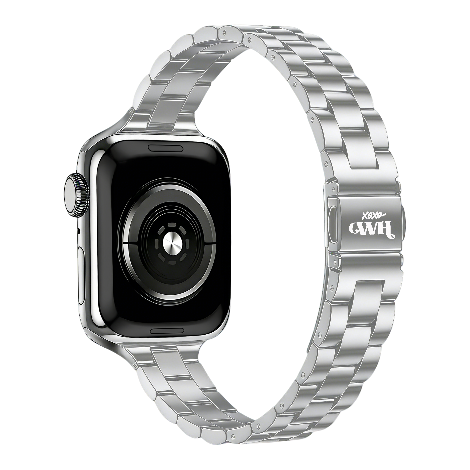 xoxo Wildhearts Apple Watch fijn stalen bandje (zilver)