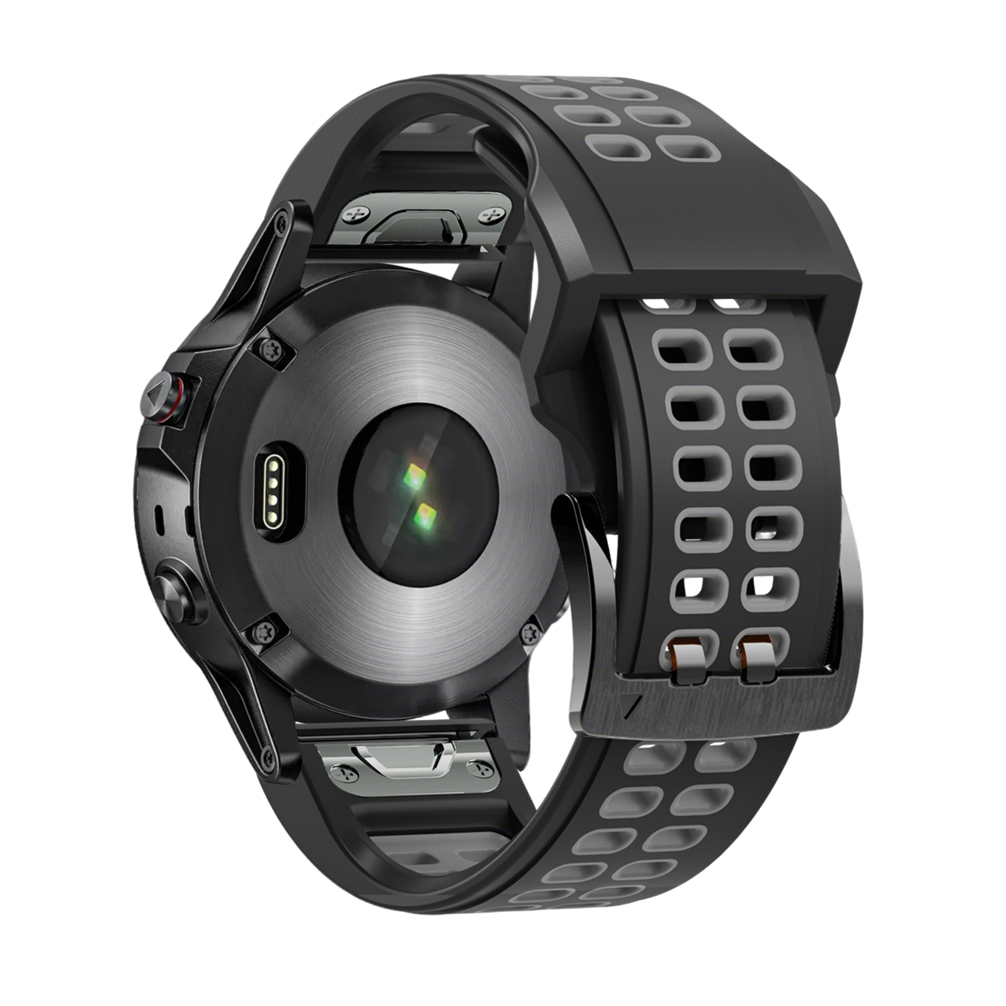 Bandz Garmin D2 Delta sport band met gesp (zwart/grijs)