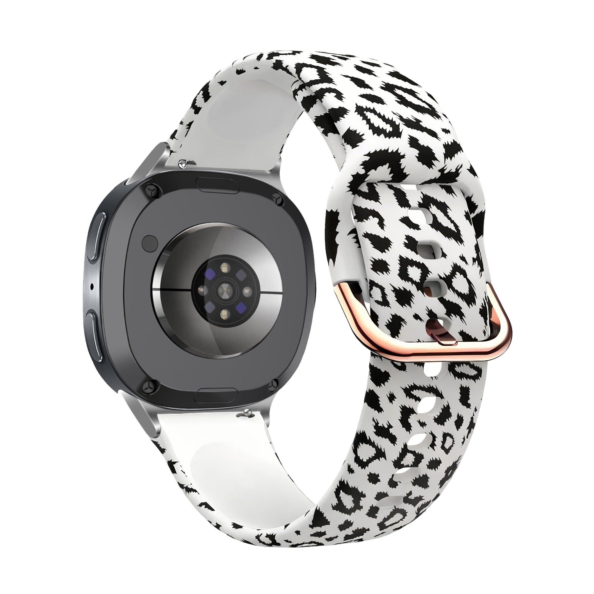Samsung Galaxy Watch 8 - 44mm White Leopard bandje