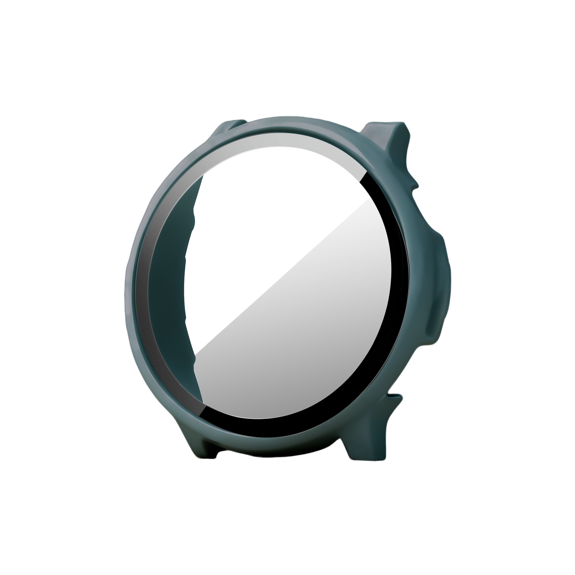 Bandz Garmin Venu 4 - 45mm PC hoesje met glas (groen)