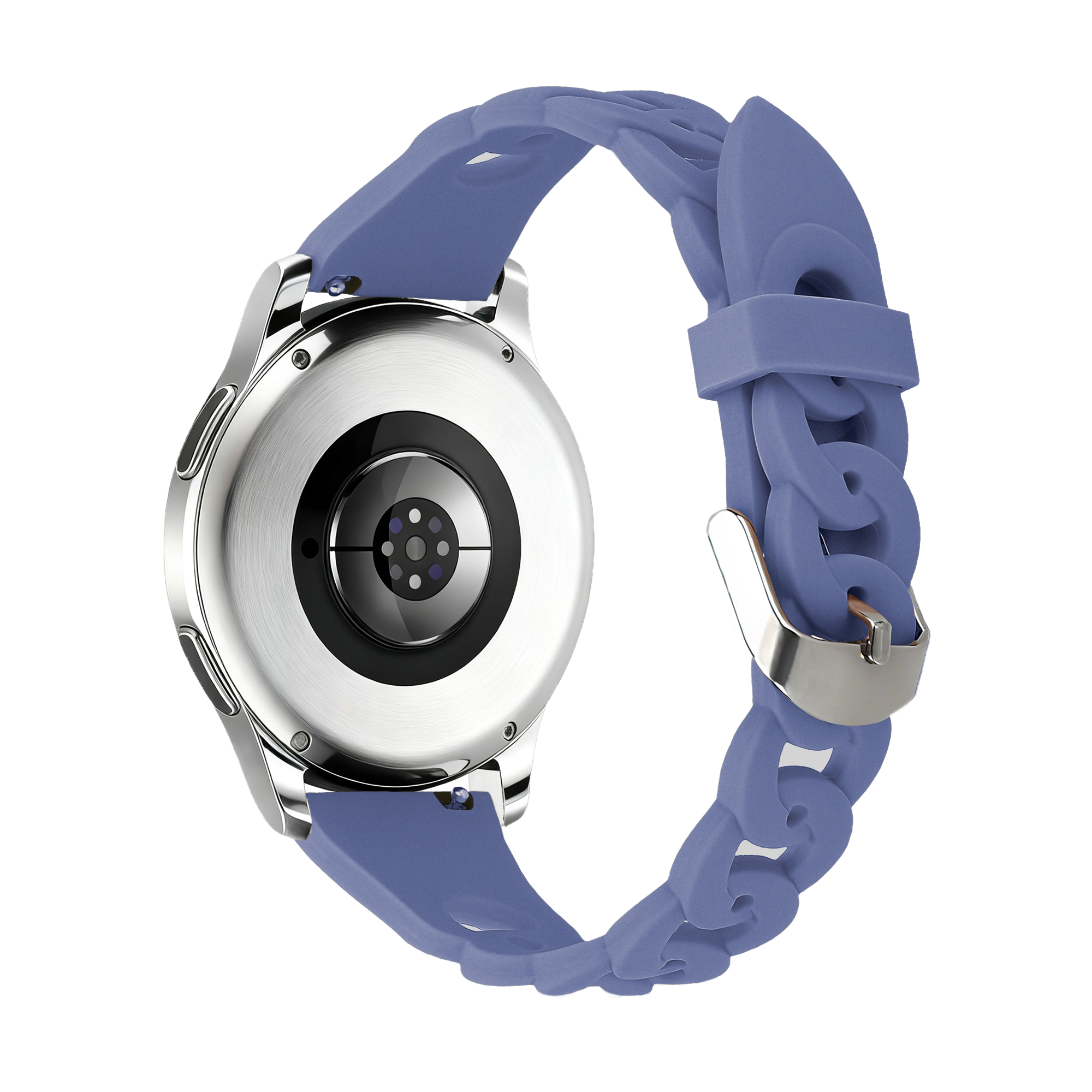 Bandz Polar Pacer siliconen band 'Chains' (lavendel)