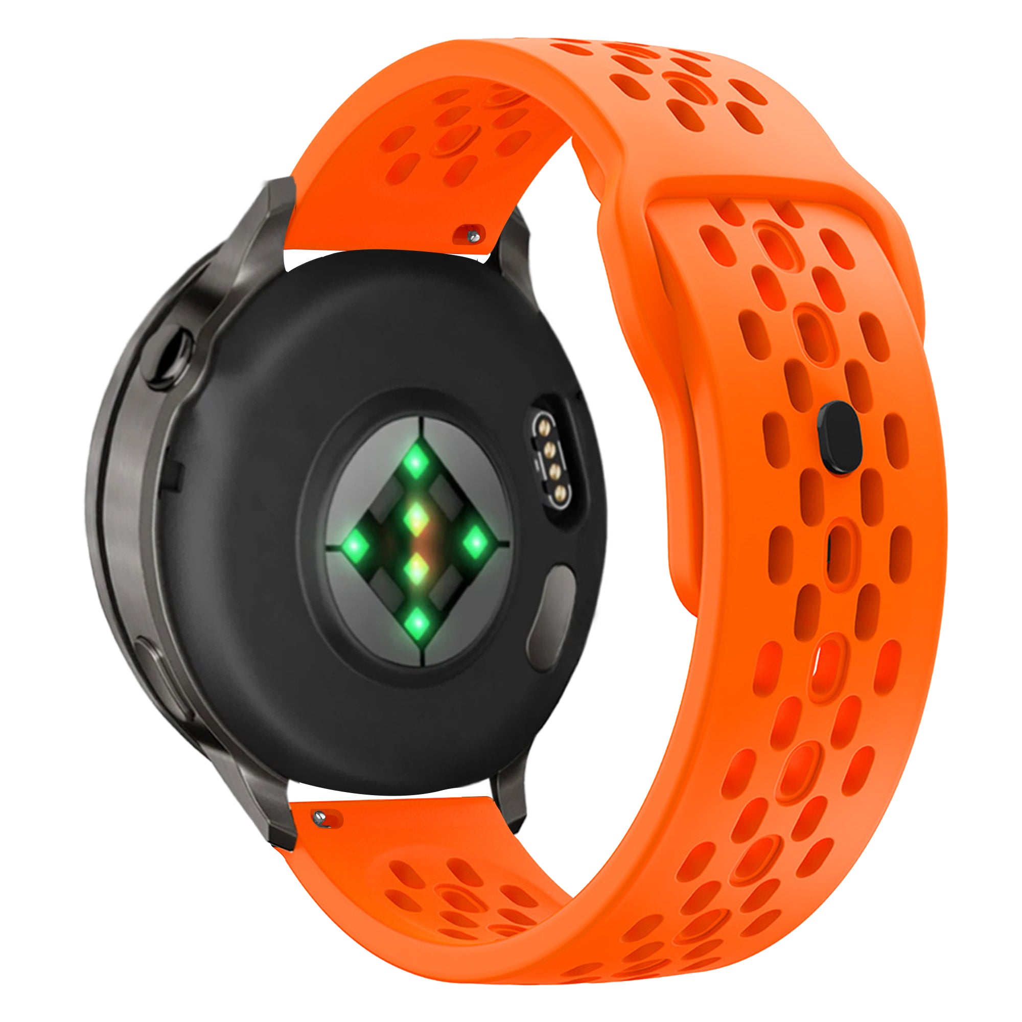 Bandz Garmin Vivoactive 6 siliconen band 'Air' (oranje)
