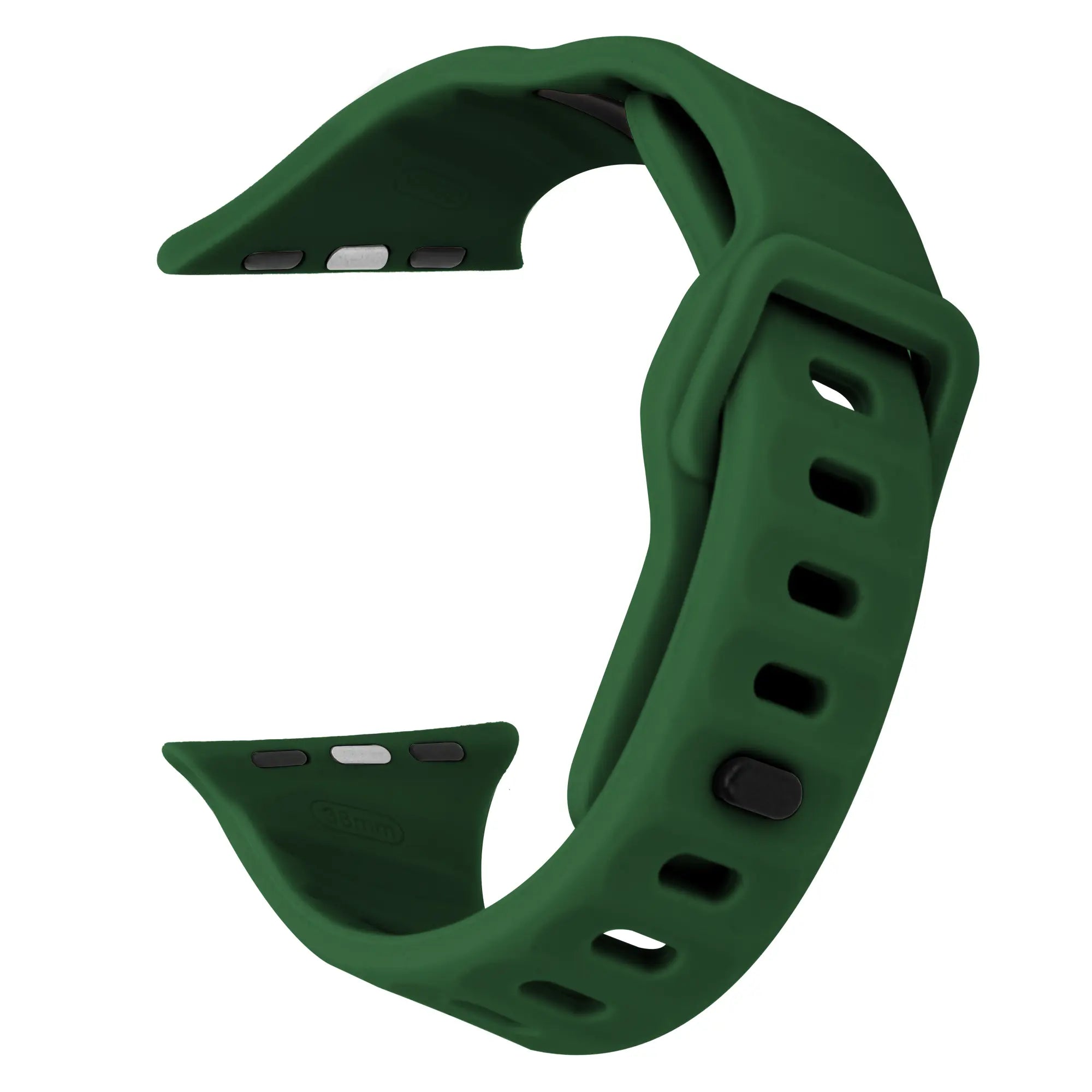 Apple Watch tilted sport band (donkergroen)
