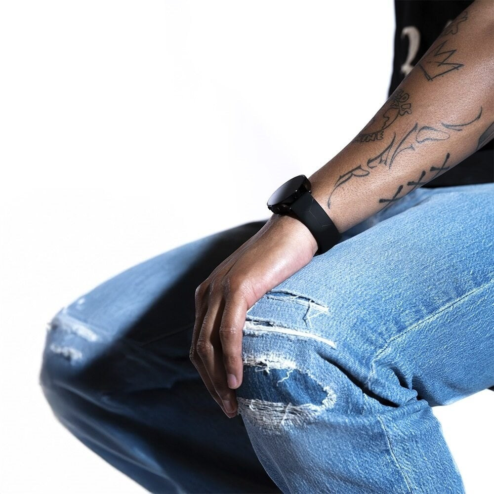 BALR. Suunto Race Hexagons Sport Strap (Black)