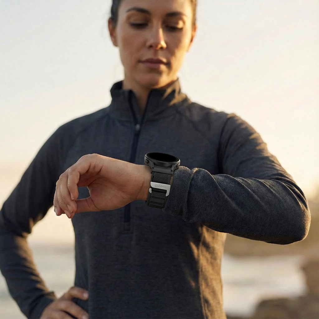 Bandz Suunto 5 Peak Alpine Nylon Strap (Black)